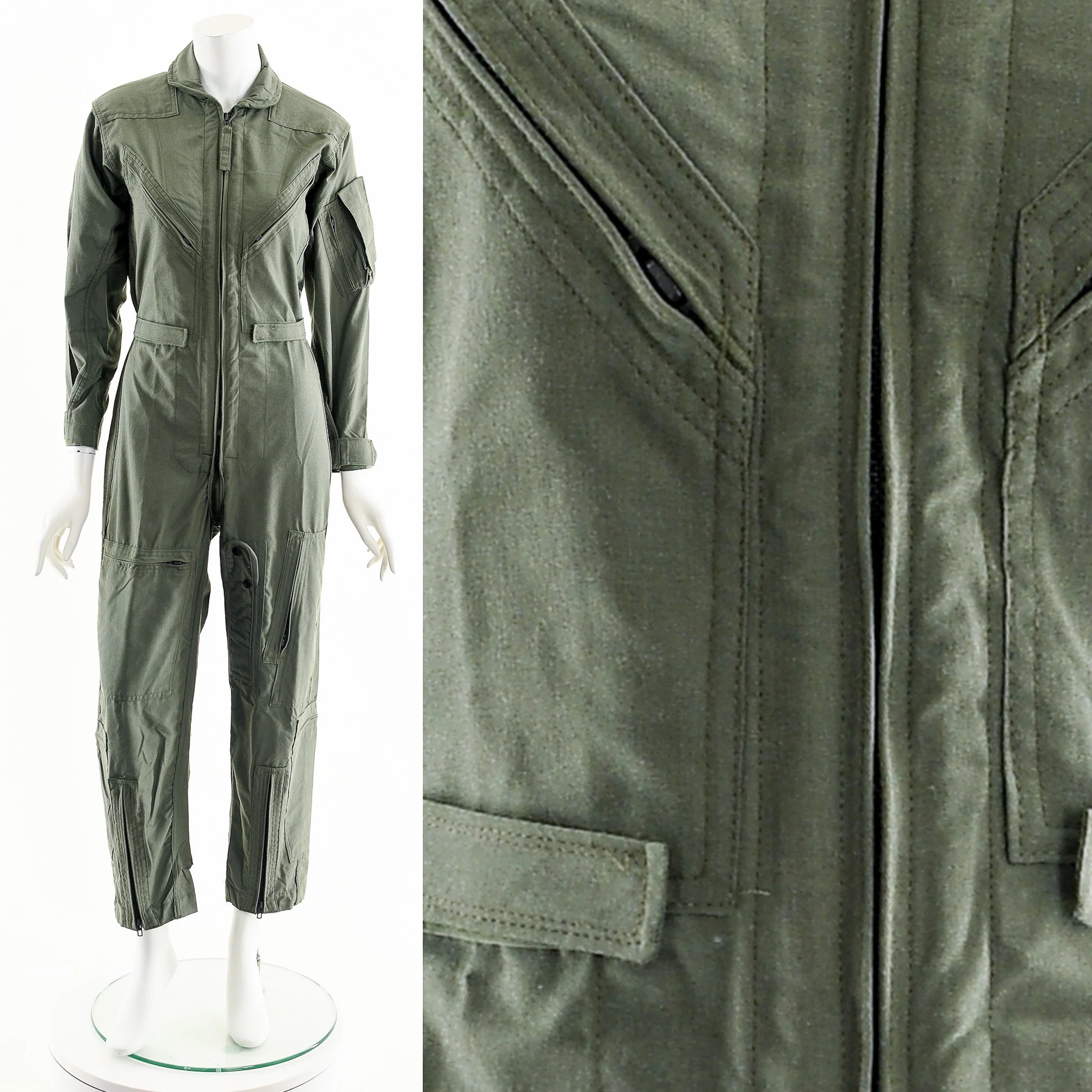 Flyer's Air-Force Coveralls Jumpsuit 90s by Creative Apparel International - Image 4