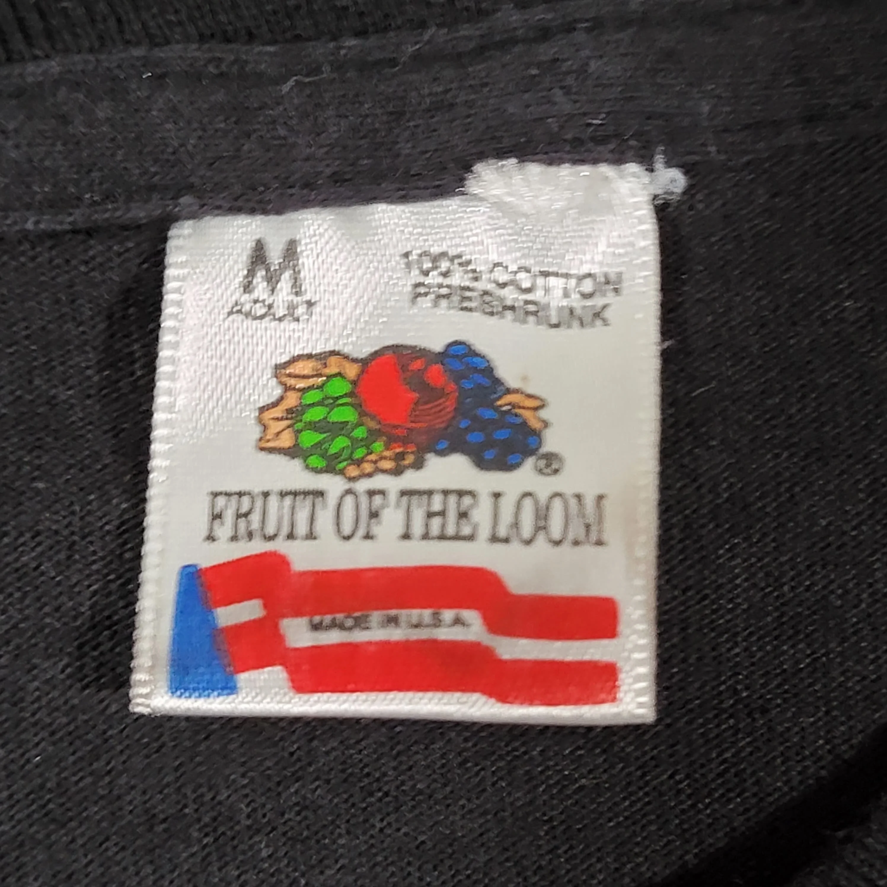 Frank Lloyd Wright Vintage 90s Art T-Shirt Balloons and Confetti Window Black Fruit of The Loom Medium by Fruit Of The Loom - Image 4