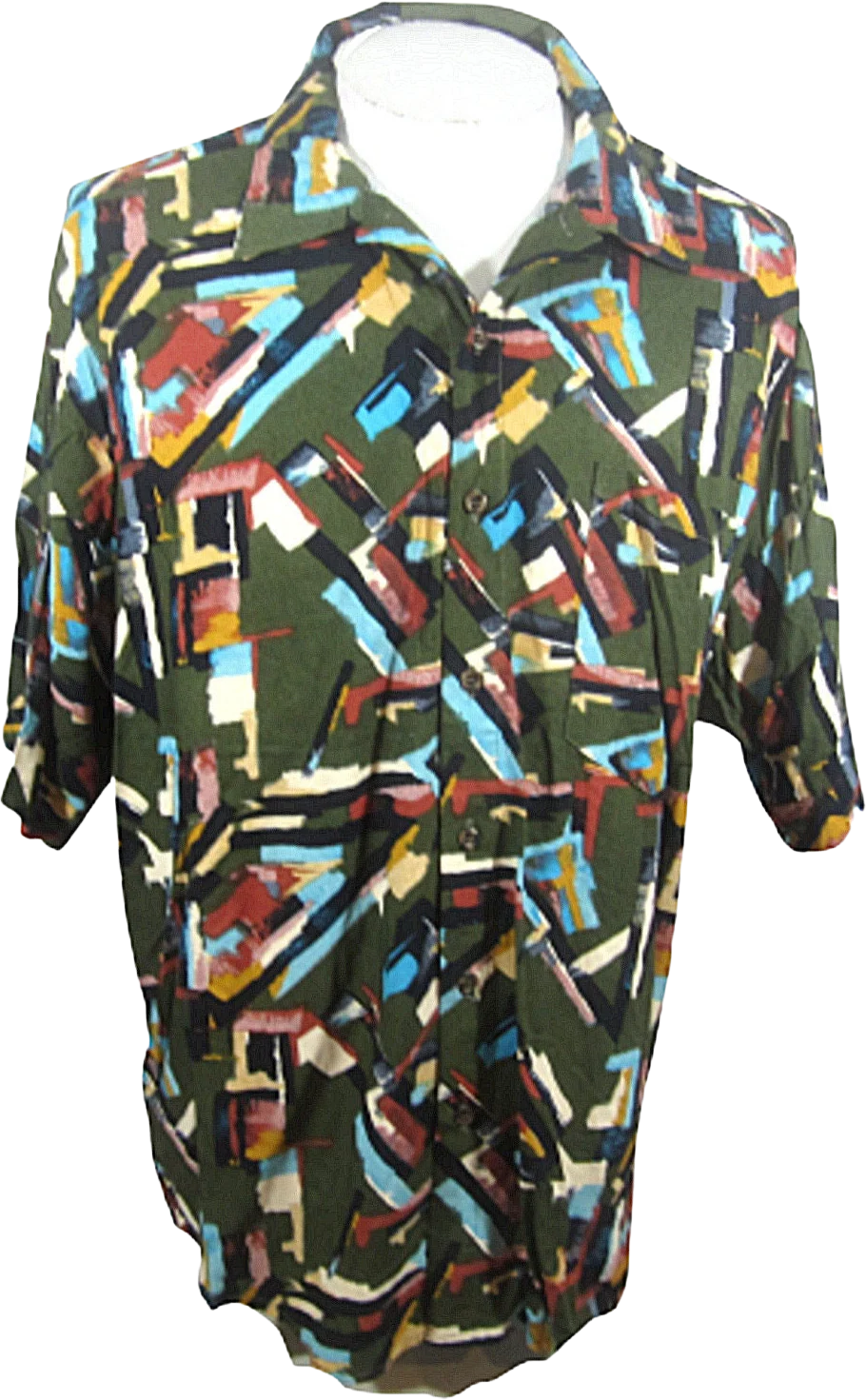 Frankenstein Vintage Men Shirt Short Sleeve by Frankenstein