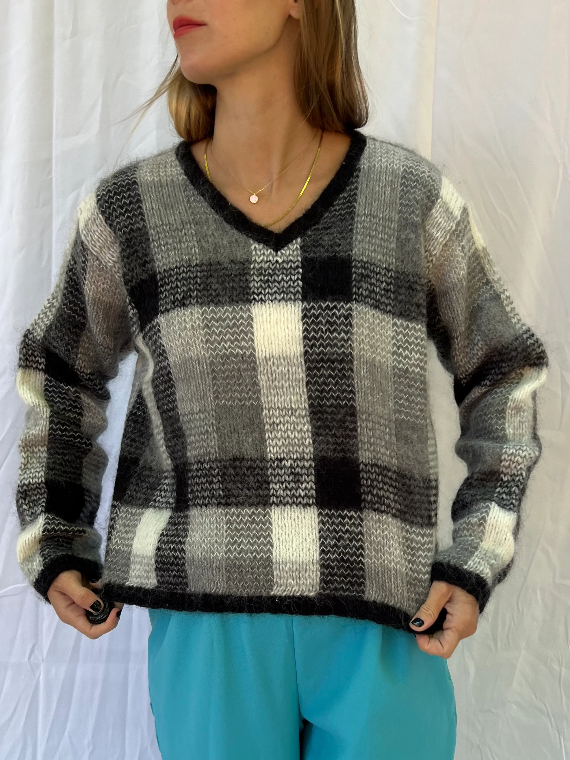 Fuzzy Mohair Sweater - Image 6