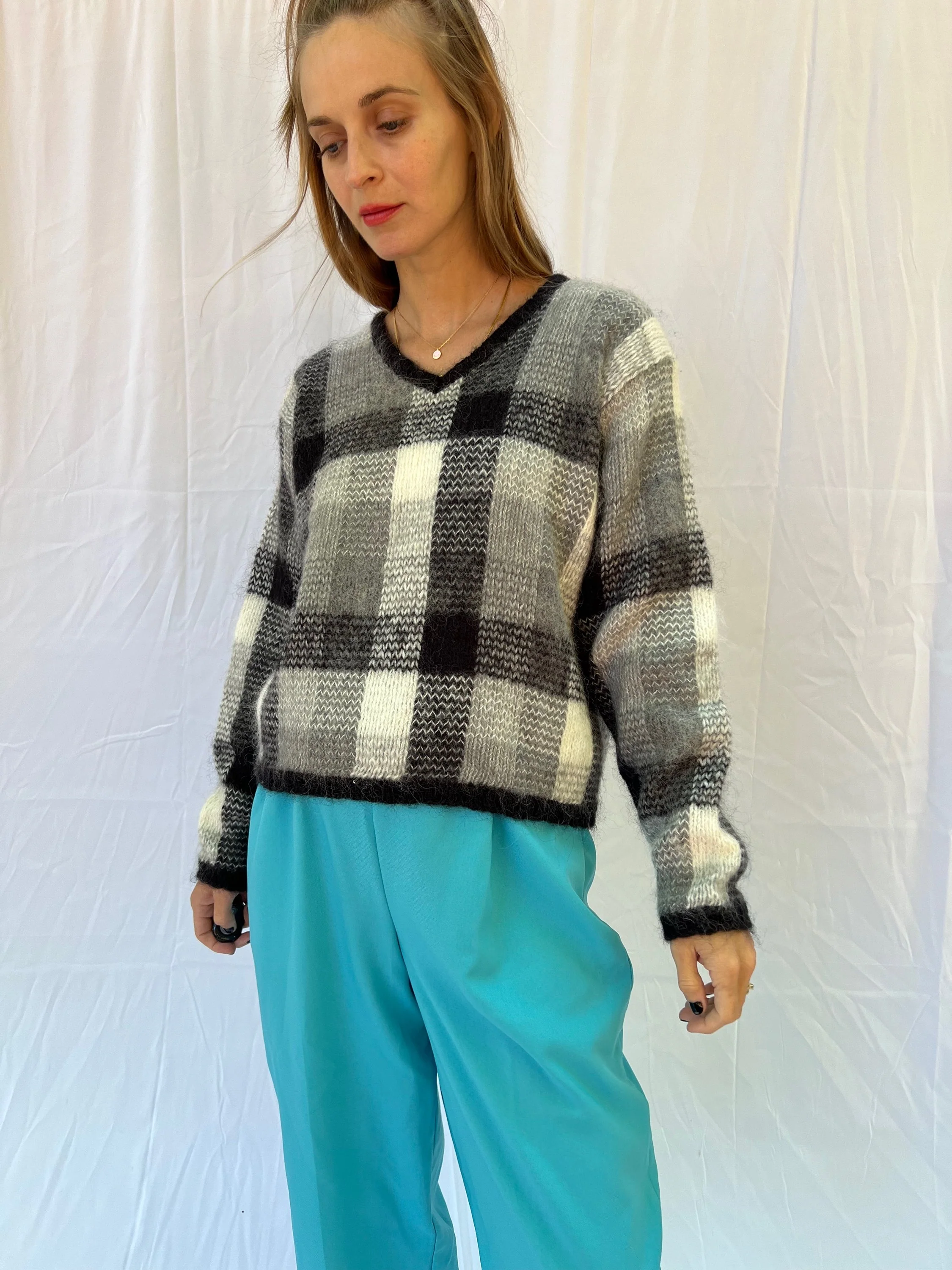 Fuzzy Mohair Sweater - Image 8
