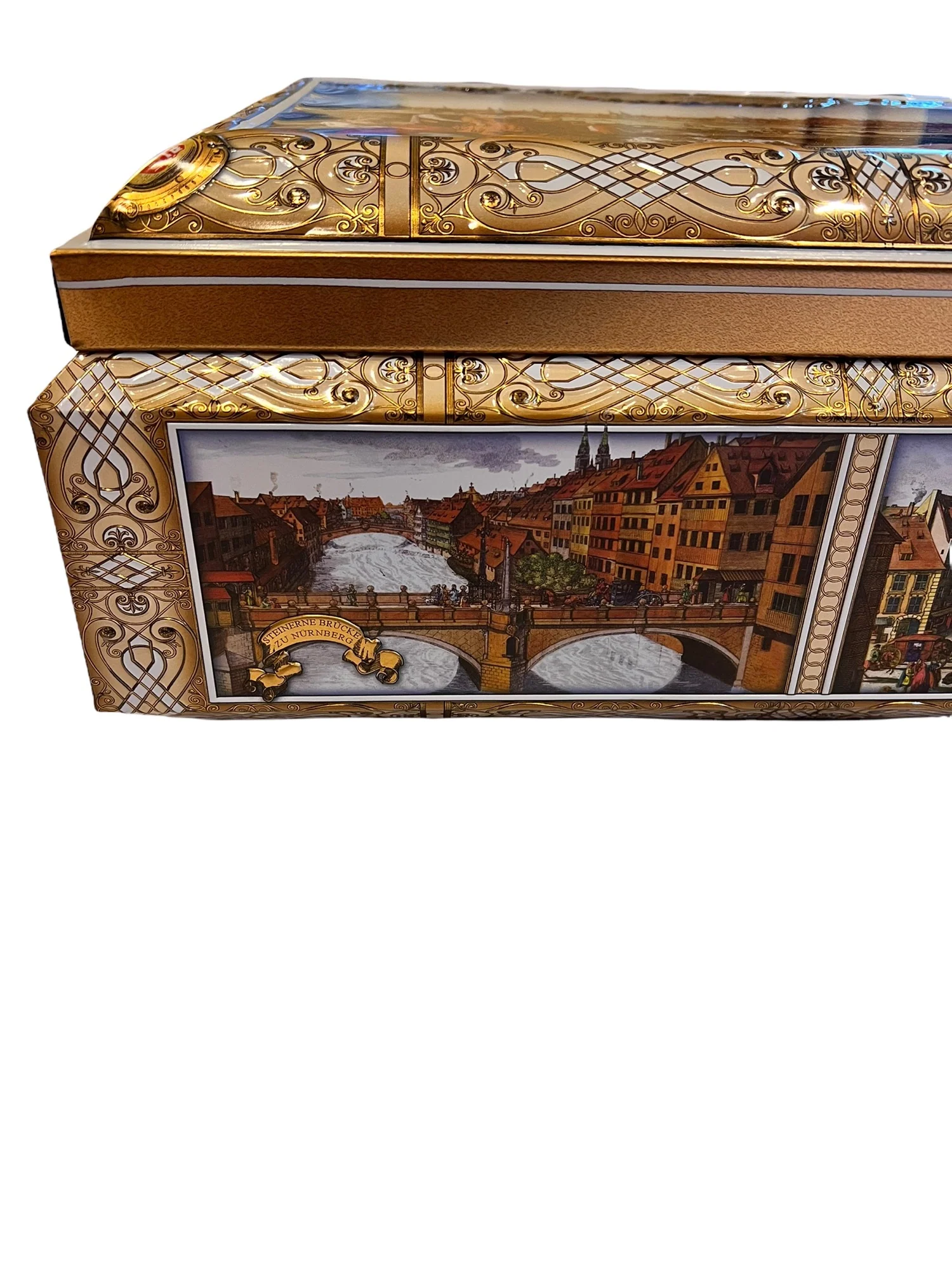 Germany E Otto Schmidt Lebkuchen Nuremberg Panorama Pandora Box by E Otto Schmidt - Image 4