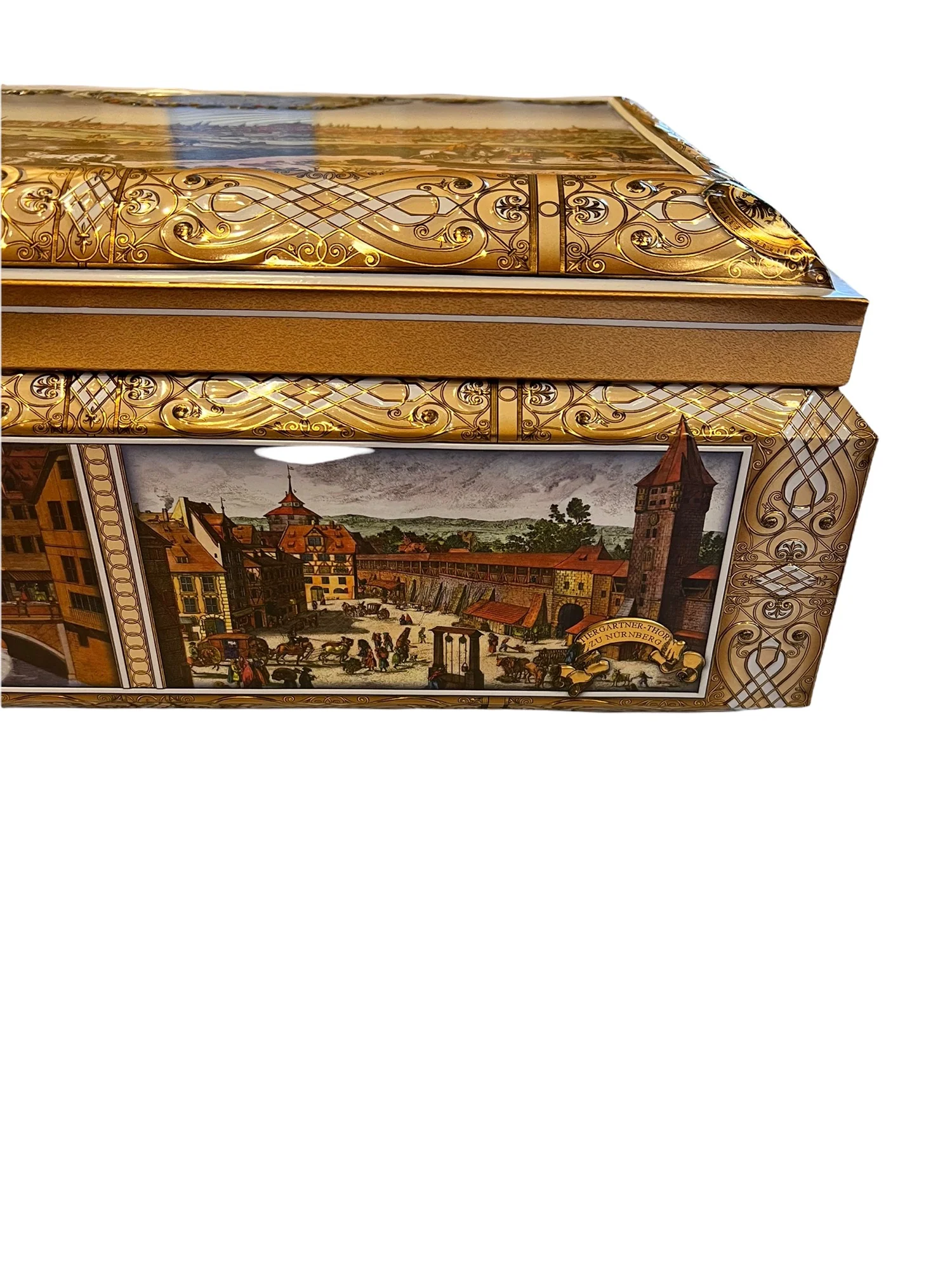 Germany E Otto Schmidt Lebkuchen Nuremberg Panorama Pandora Box by E Otto Schmidt - Image 5