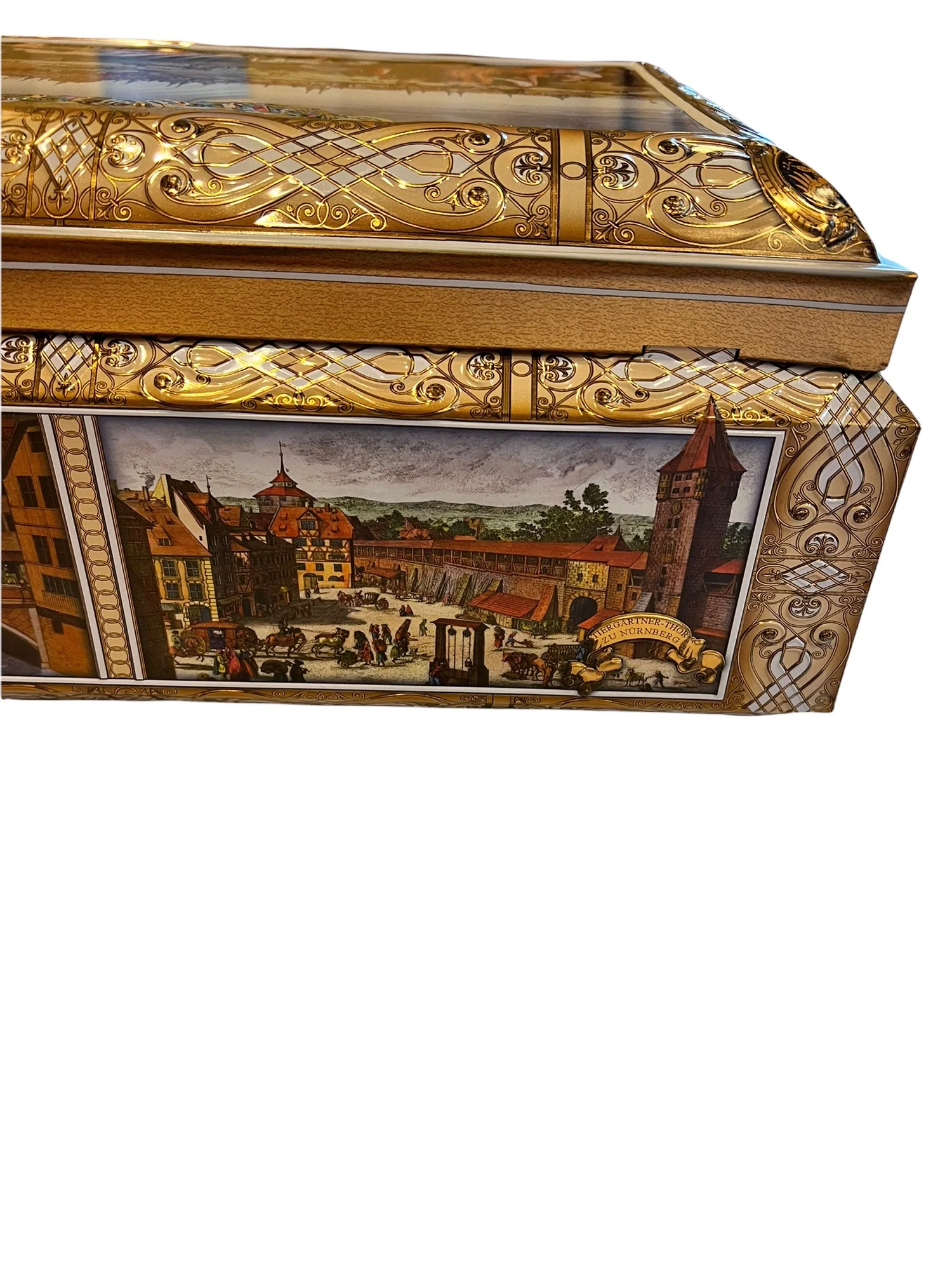 Germany E Otto Schmidt Lebkuchen Nuremberg Panorama Pandora Box by E Otto Schmidt - Image 9