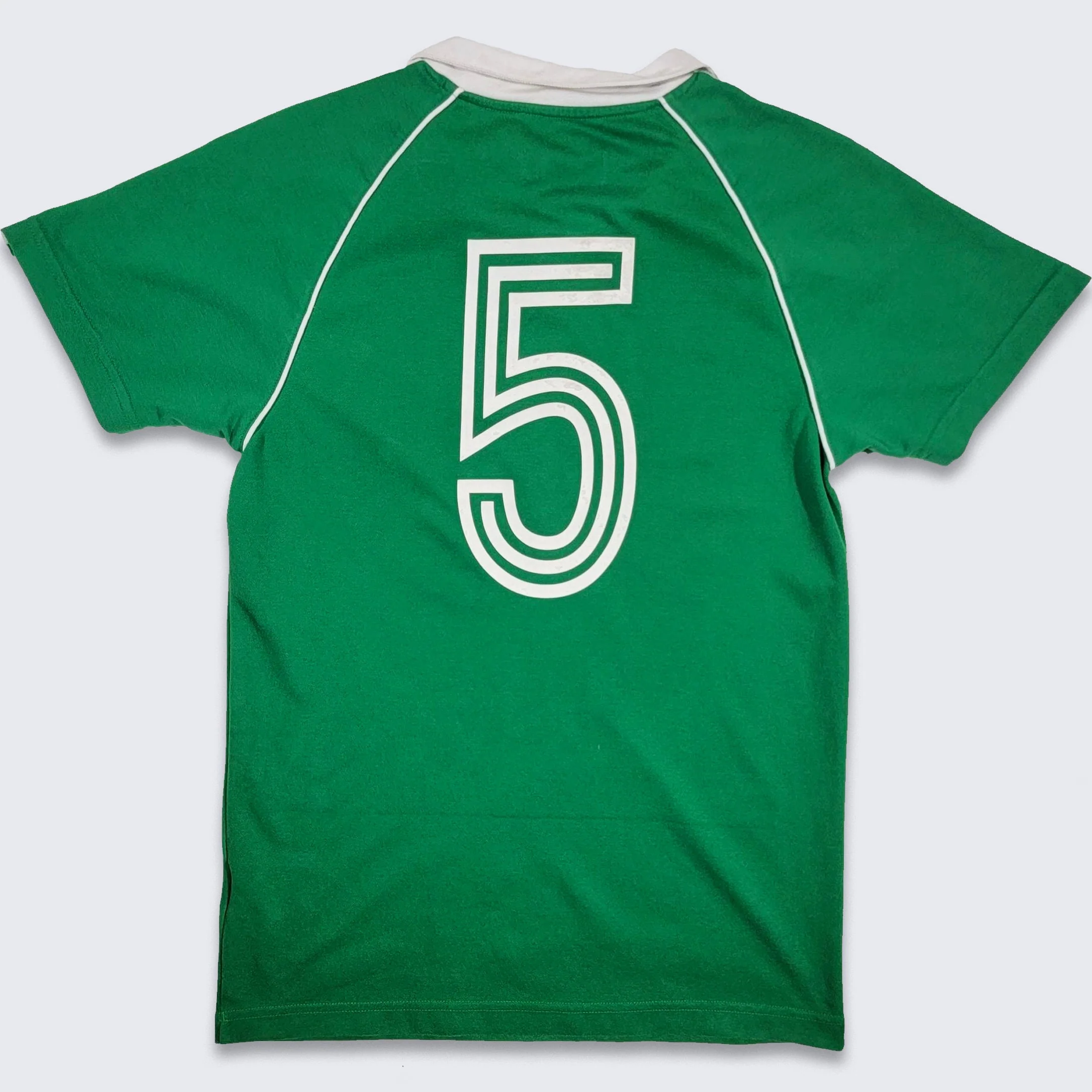 Germany Retro Adidas Green Soccer Jersey 1980 World Cup Remake West Germany Deutschland Size Men's Small by Adidas - Image 2
