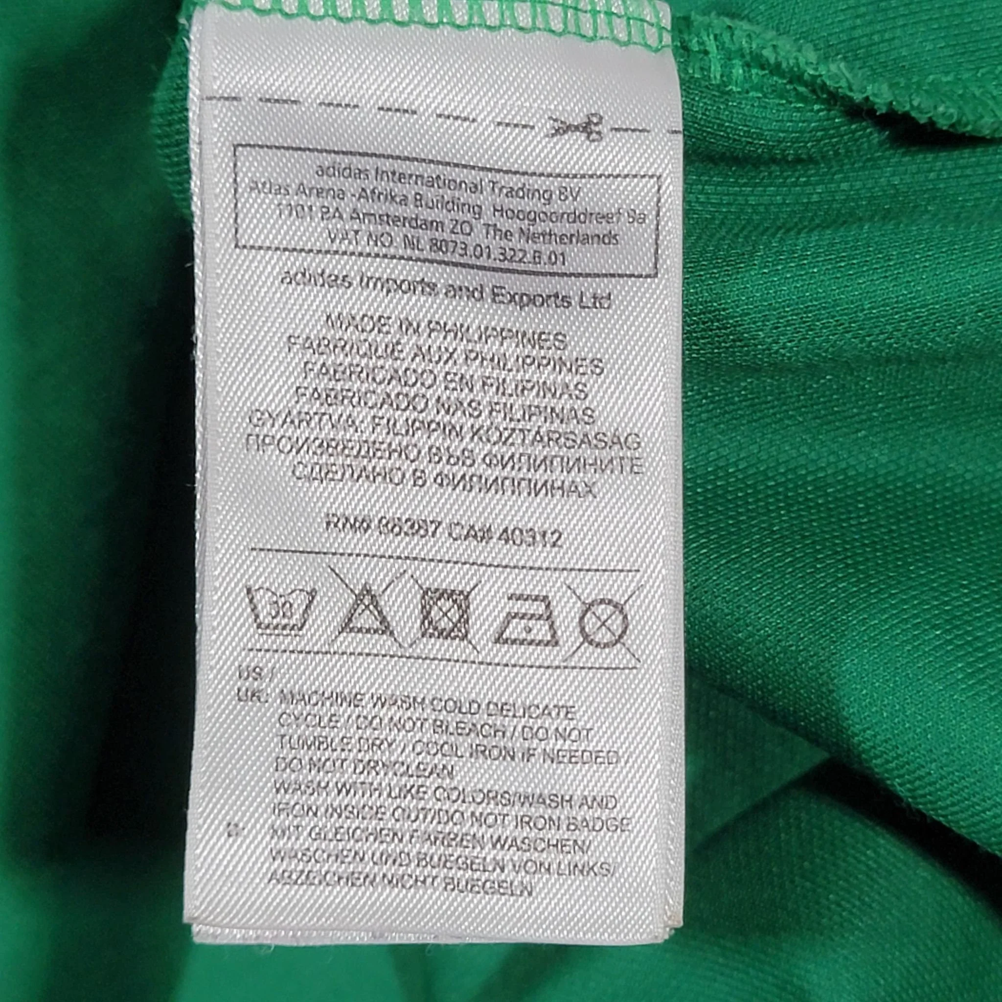 Germany Retro Adidas Green Soccer Jersey 1980 World Cup Remake West Germany Deutschland Size Men's Small by Adidas - Image 7