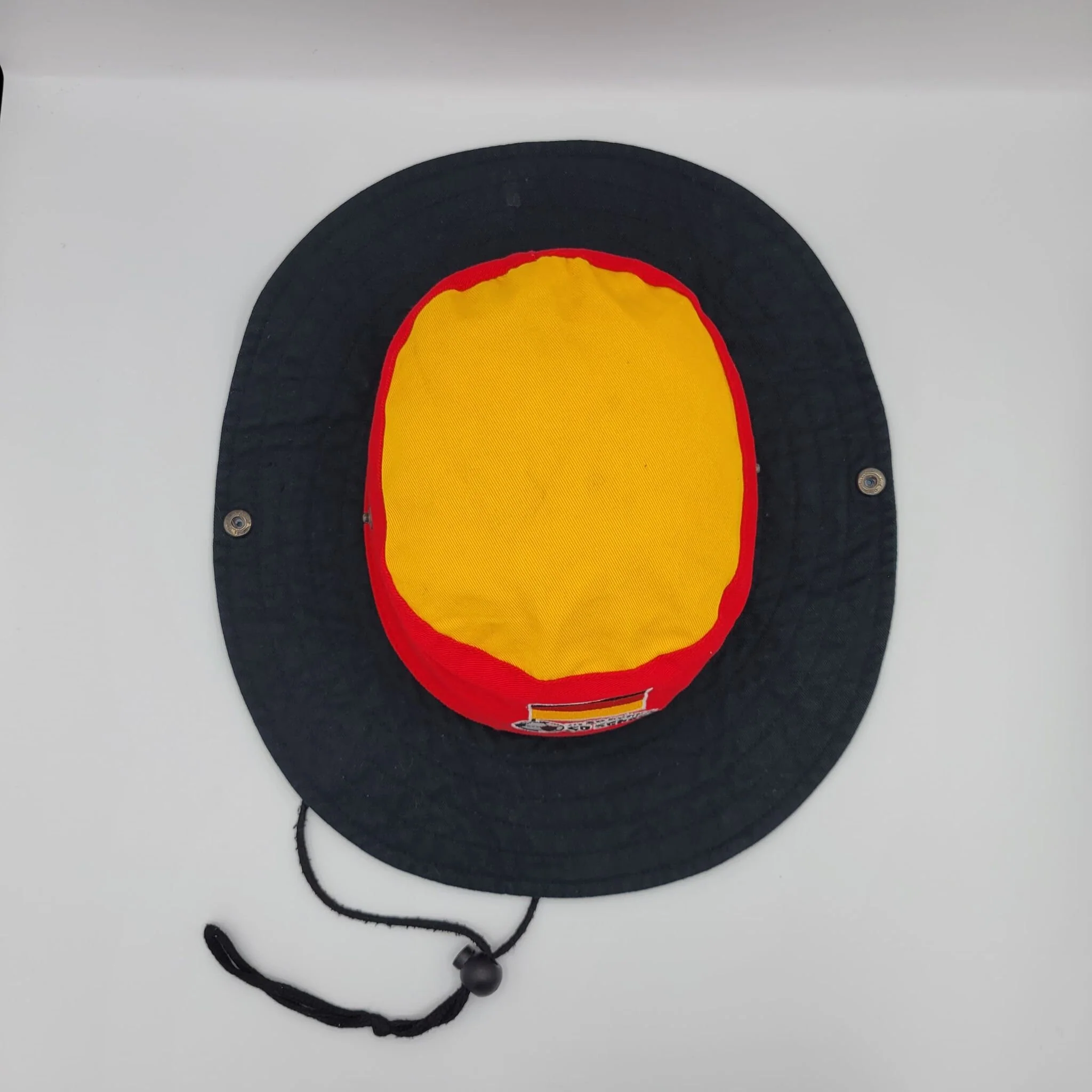 Germany Vintage Soccer Flag Bucket Hat So Schon Black Red Yellow Cap World Cup Football Deutschland by So Schon - Image 2