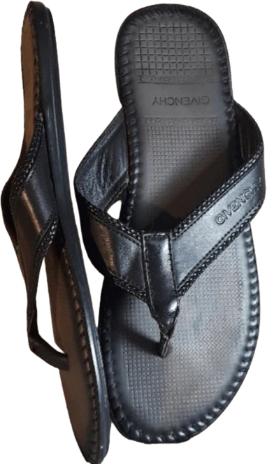 Black Thong Sandals by Givenchy - Image 2