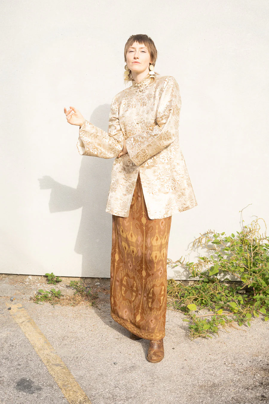 Gold Brocade Jacket - Image 4