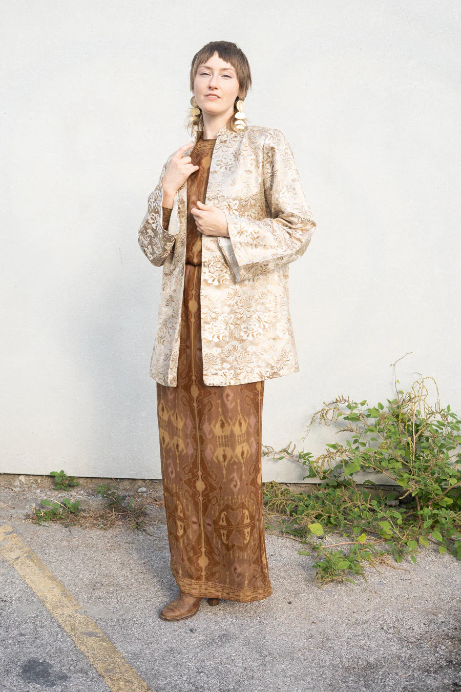 Gold Brocade Jacket - Image 5