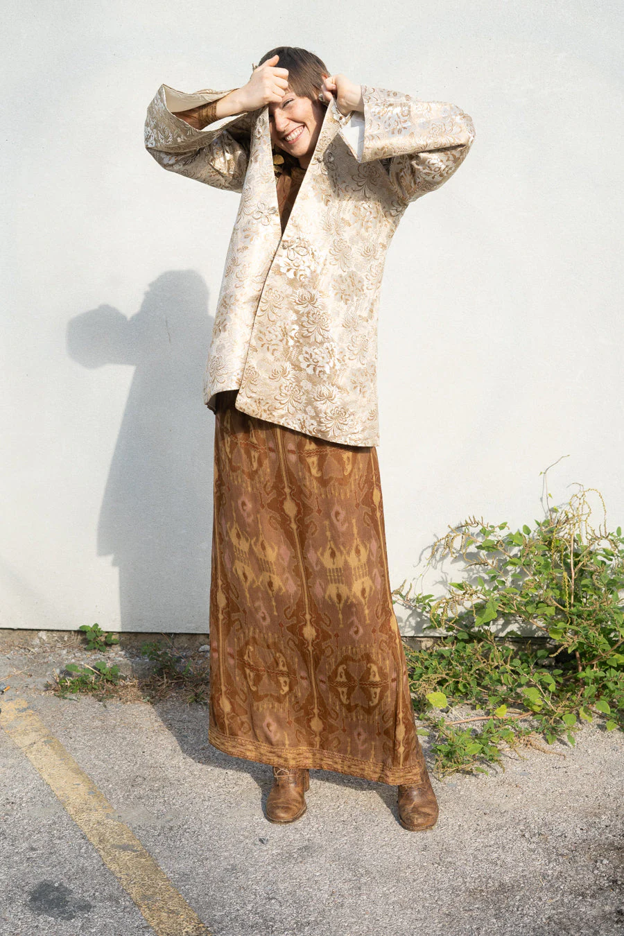 Gold Brocade Jacket - Image 6