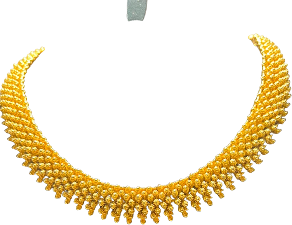 Golden Cleopatra Bib Collar Necklace