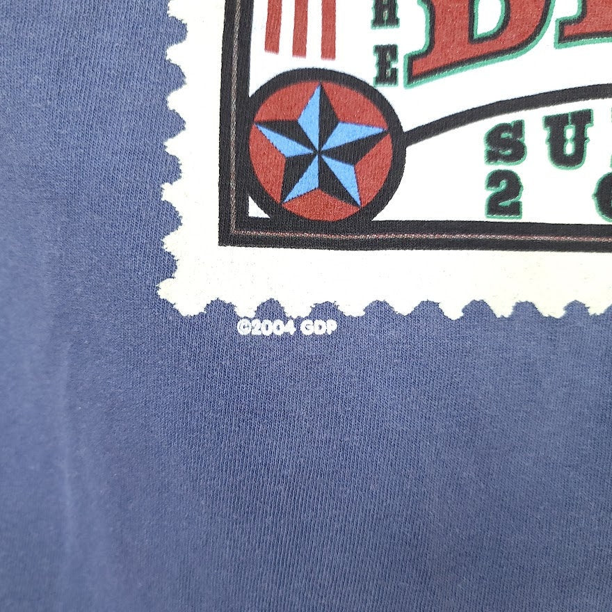 Grateful Dead T-Shirt Vintage 00s 2004 Summer Tour Train Skull Mens Size Xl New - Image 3