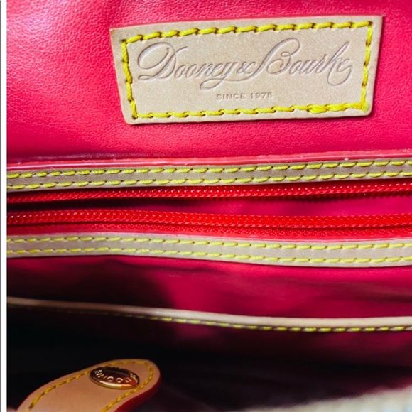 Gray Pebble Leather Kimberly Crossbody Bag In Mint Vintage by Dooney and Bourke - Image 9