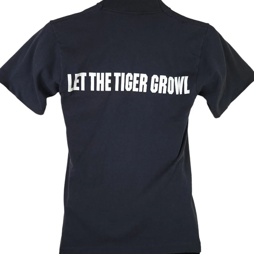 Gymagic Gymnastics Training Center T-Shirt Vintage 80s 90s Tiger Growl Made In Usa Mens Size Small - Image 3