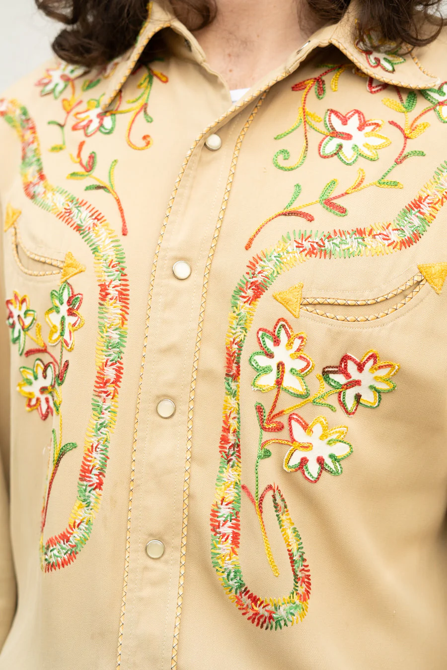 H Bar C Embroidered Pearl Snap Western Shirt by H Bar C - Image 2