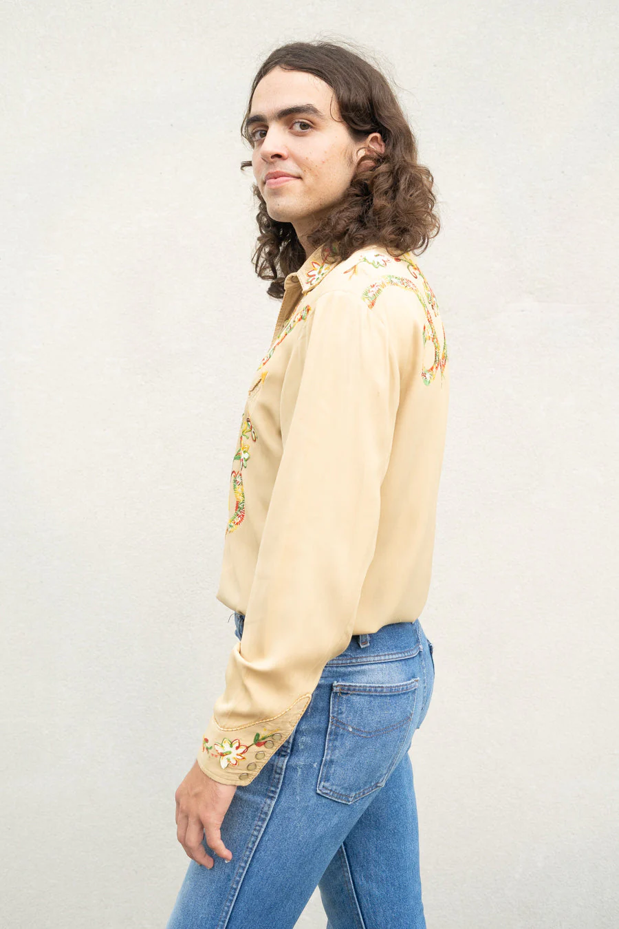 H Bar C Embroidered Pearl Snap Western Shirt by H Bar C - Image 6