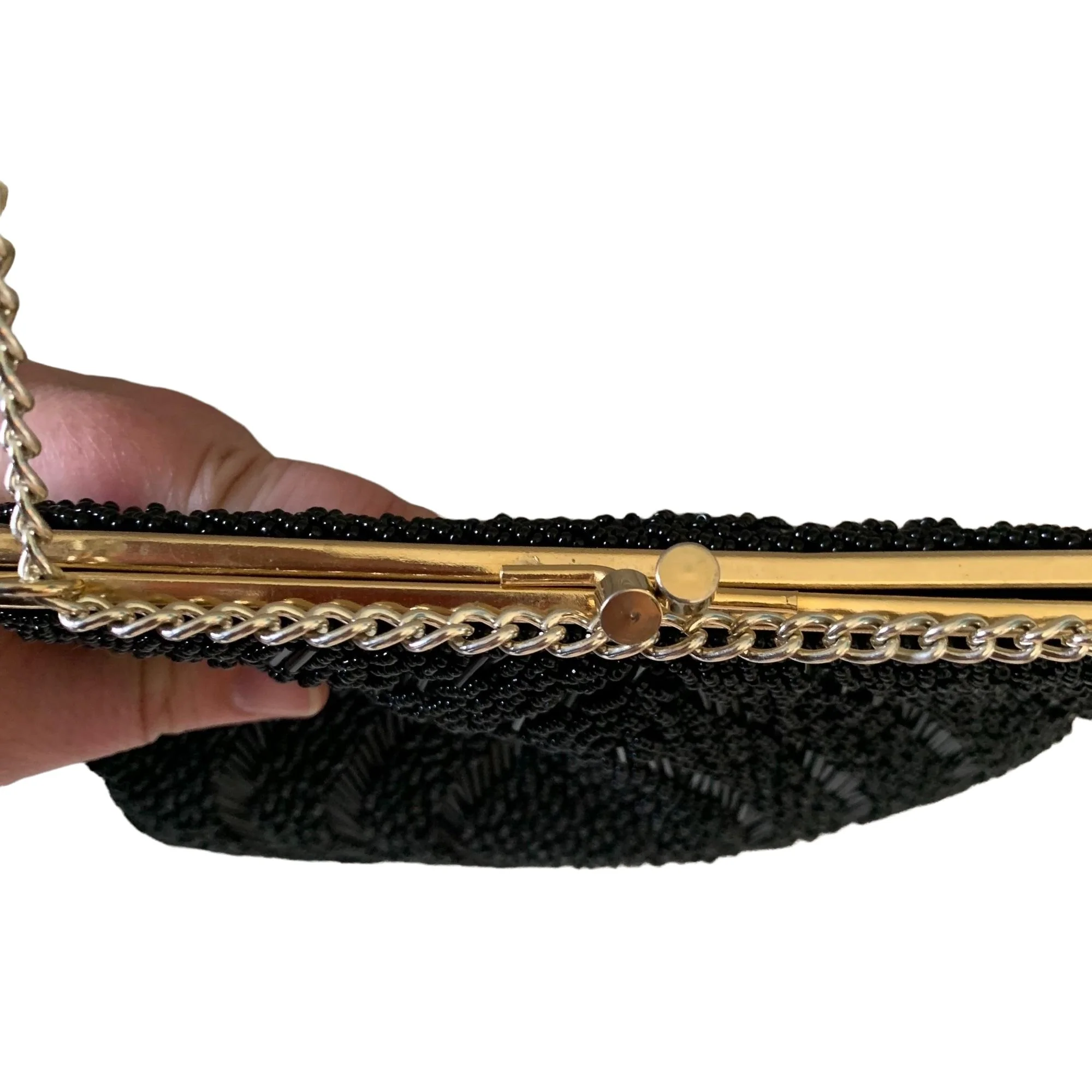 Hand Beaded Evening Bag - Image 5