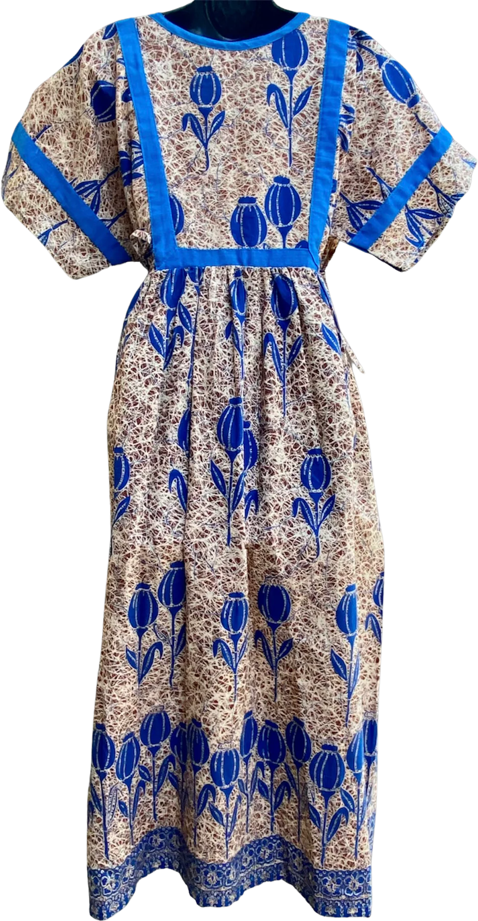 Handmade In Thailand Traditional Floral Dress - Image 2