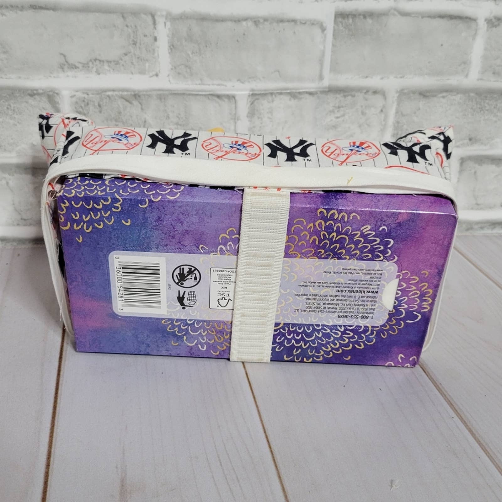 Handmade Ny Yankees Print Tiny Couch Tissue Box Cover - Image 9