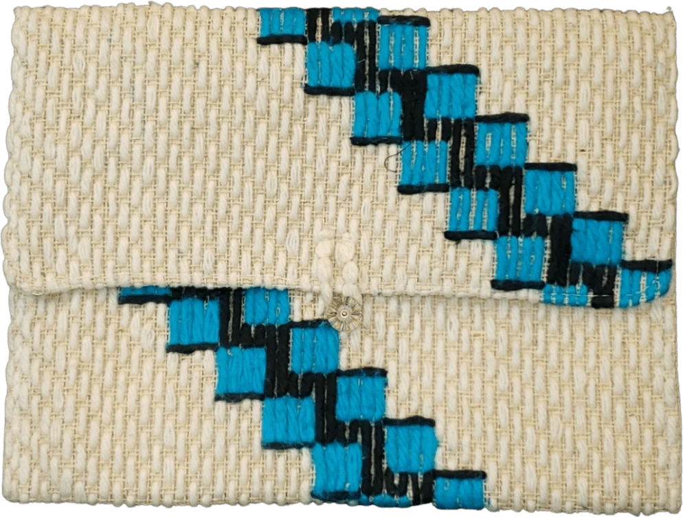 Handmade Woven Yarn Clutch