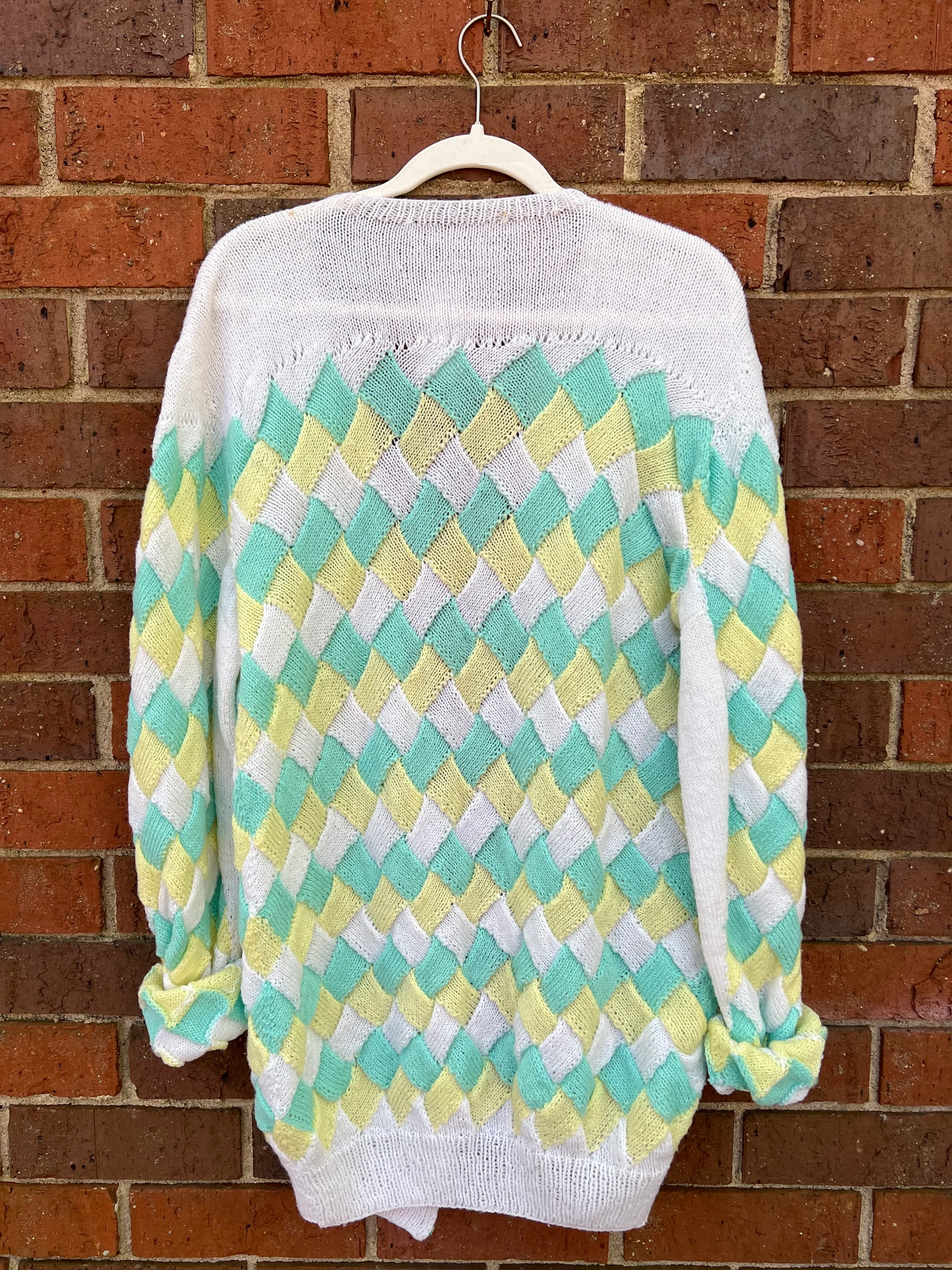 Harlequin Sweater Cardigan - Image 3
