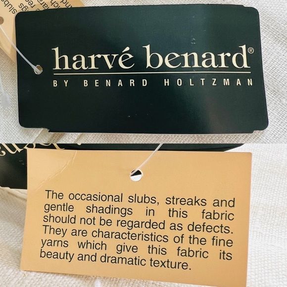 Harvé Benard Vintage Linen Robe Jacket Made In Ukraine Nwt by Benard Holtzman - Image 9