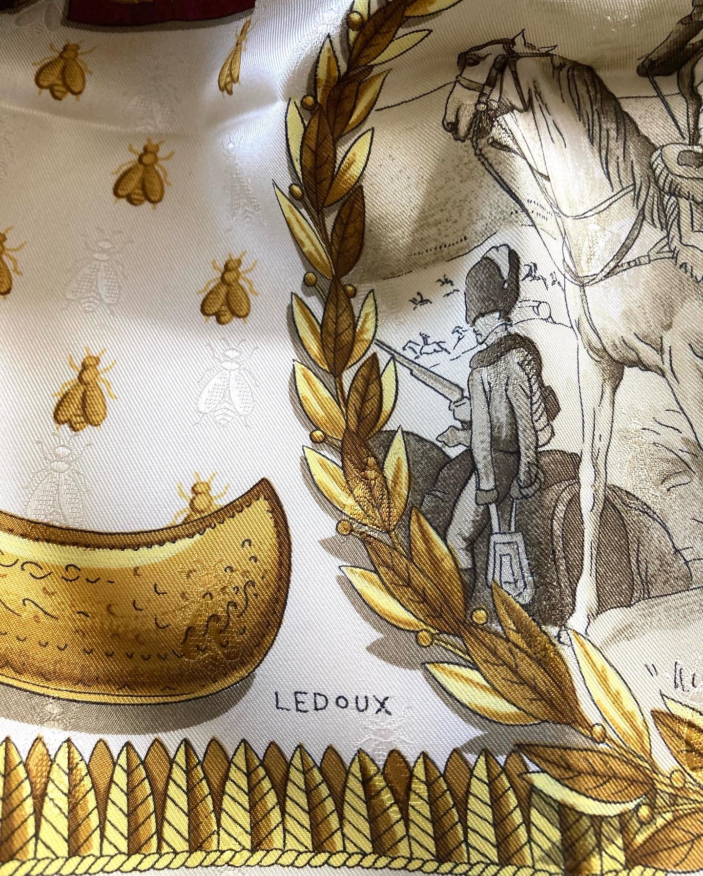 Hermes Napoleon Scarf By Hermes - Image 3