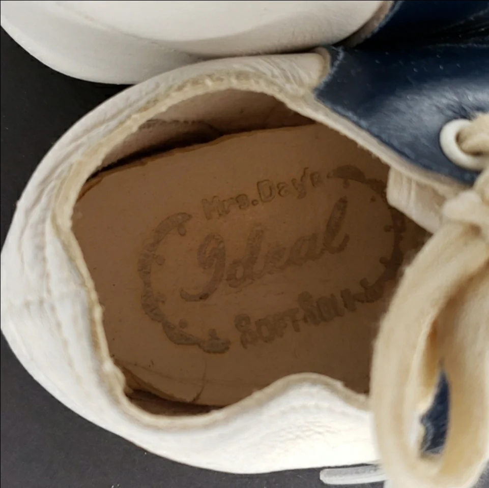 Ideal Soft Sole Baby Saddle Shoes By Mrs. Day's - Image 3