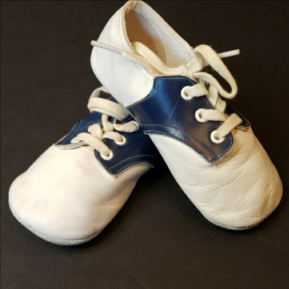 Ideal Soft Sole Baby Saddle Shoes By Mrs. Day's - Image 5