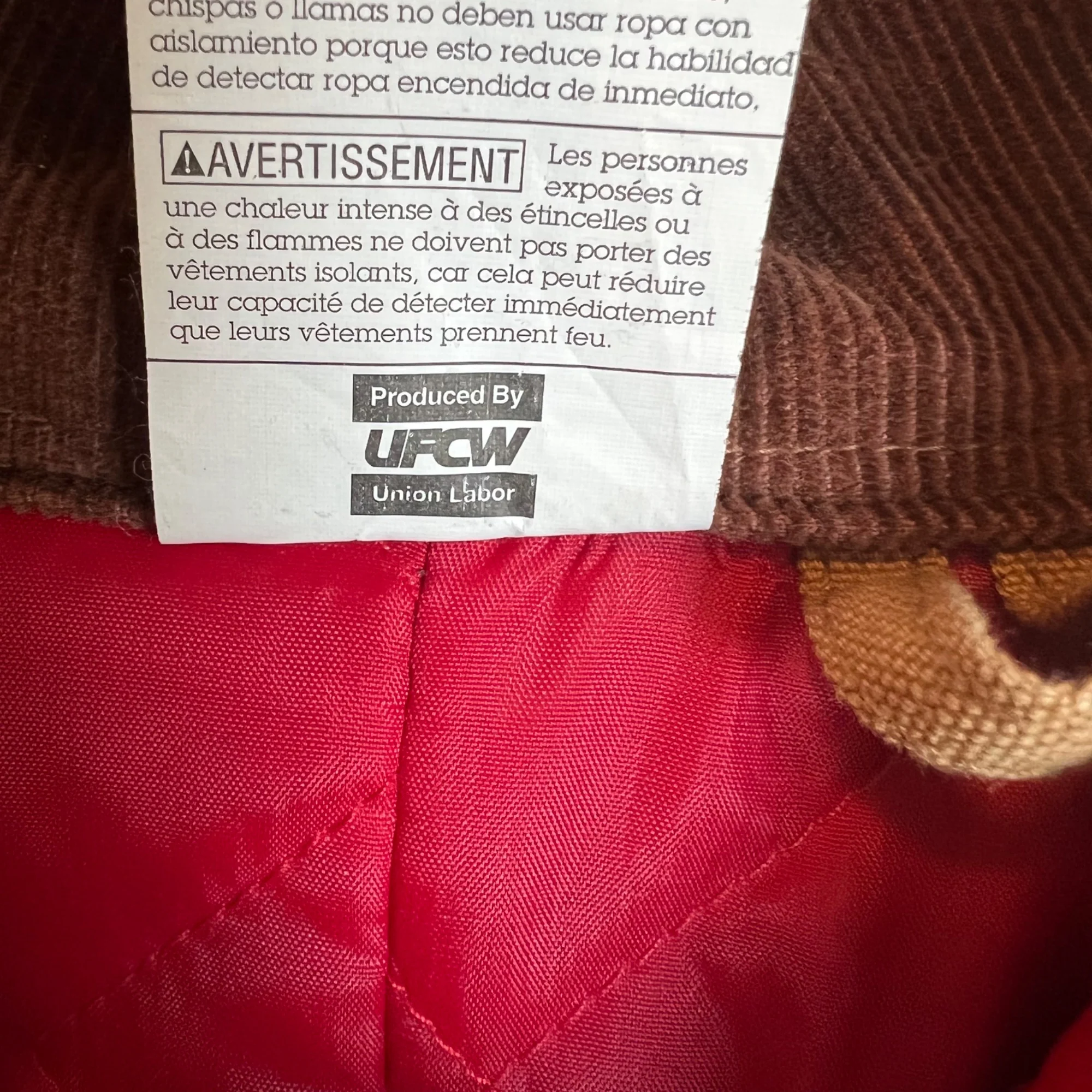 Insulated Carpenter Workwear Coveralls Union Usa By Carhartt - Image 5