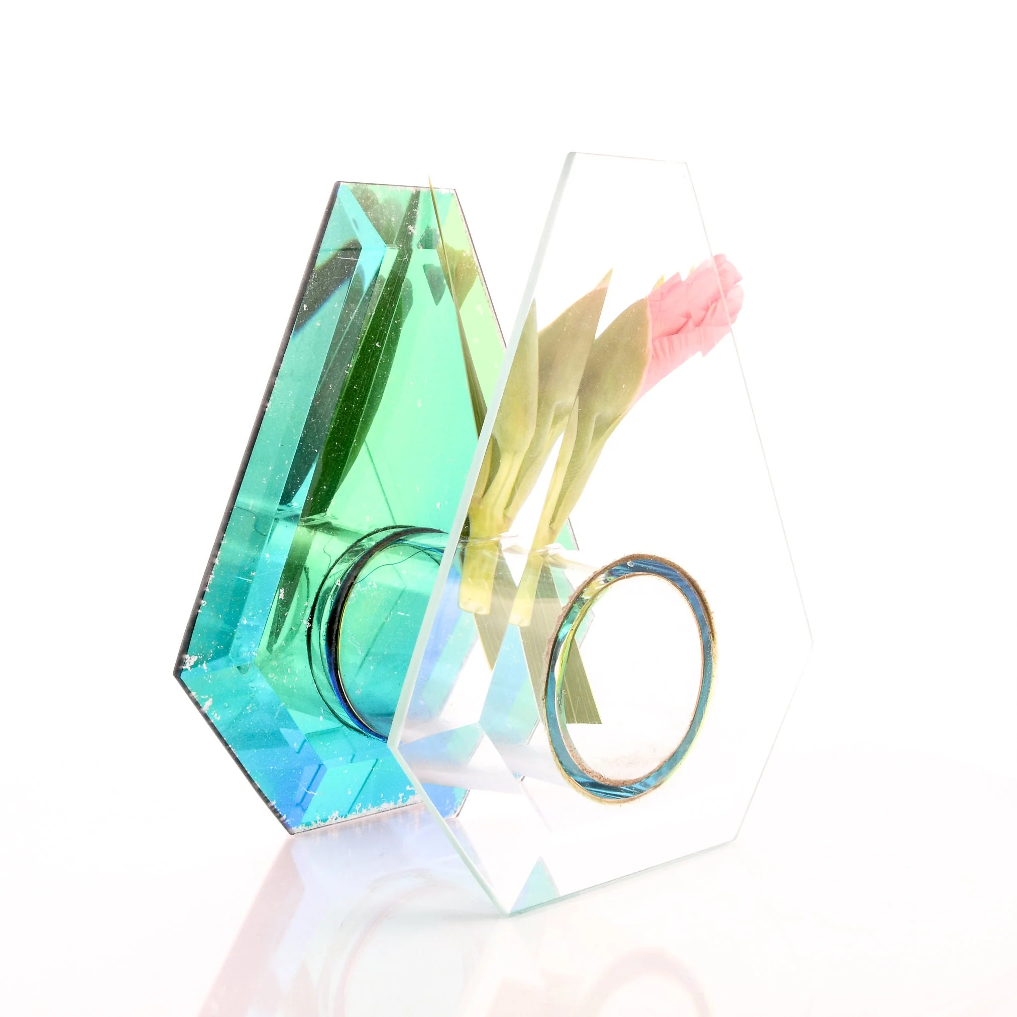 Iridescent Mirror Planter Vase - Image 8