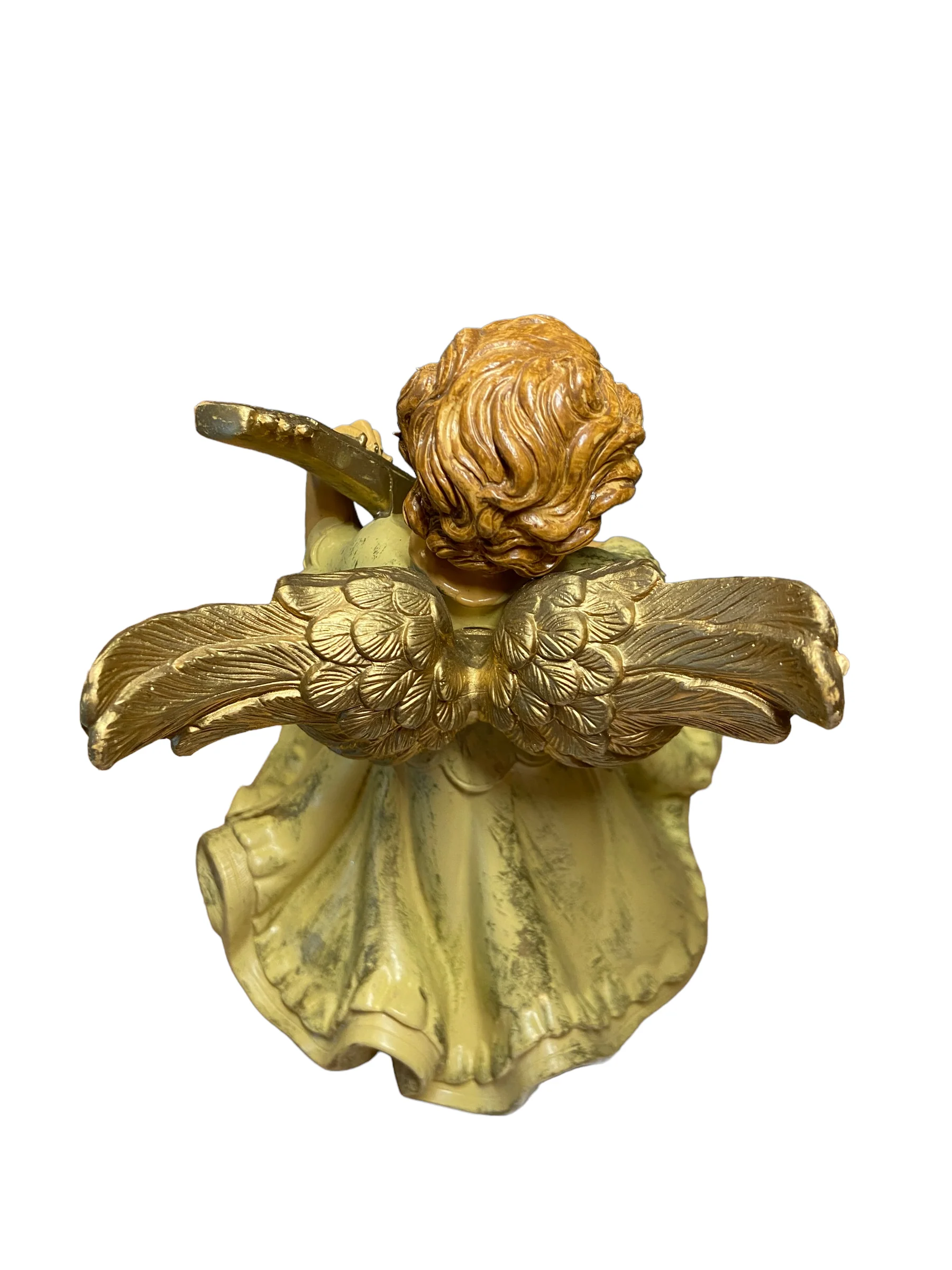 Italian Angel Figurine Guitar 8" Depose Fontanini - Image 6