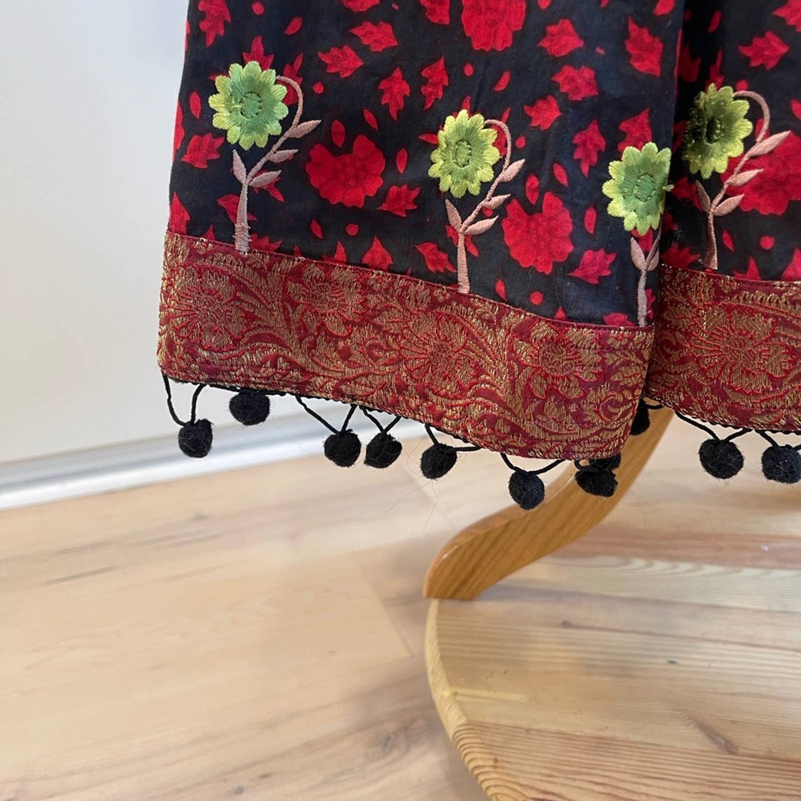 J. Peterman Jaisalmer Dress Small Patchwork Print Midi Length Party Nwot by J. Peterman - Image 6
