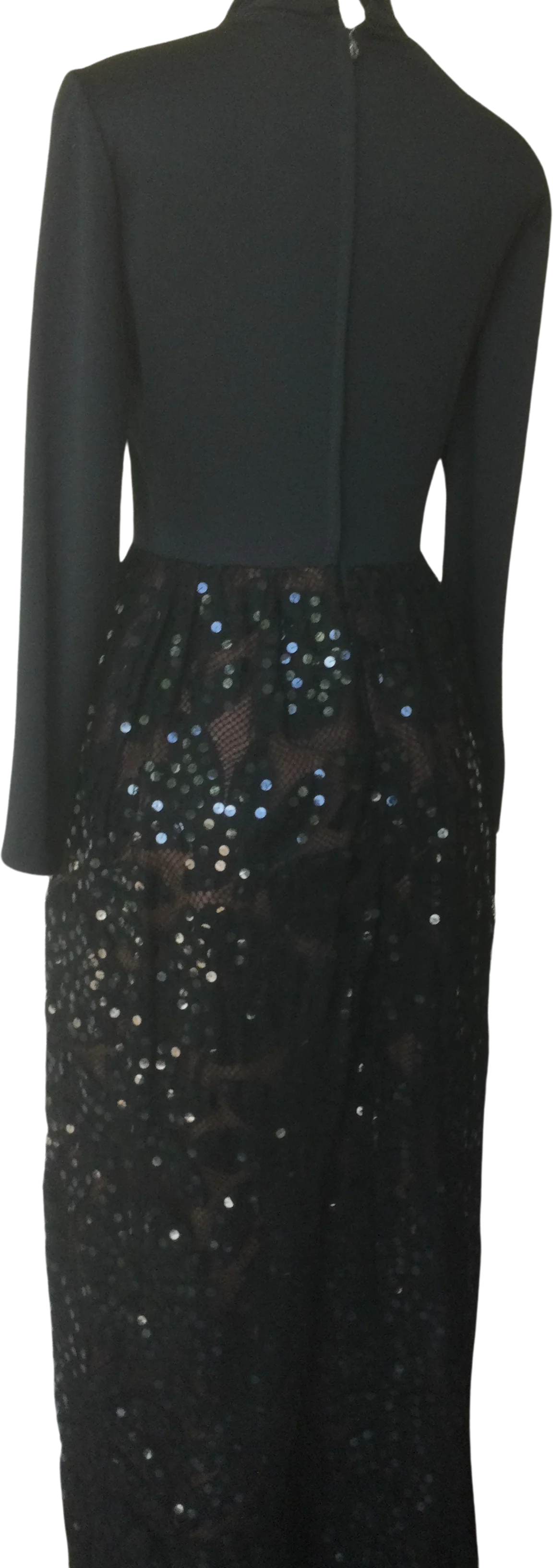 Designeed Dupuis Black Lace Dress by Jack Bryan - Image 2
