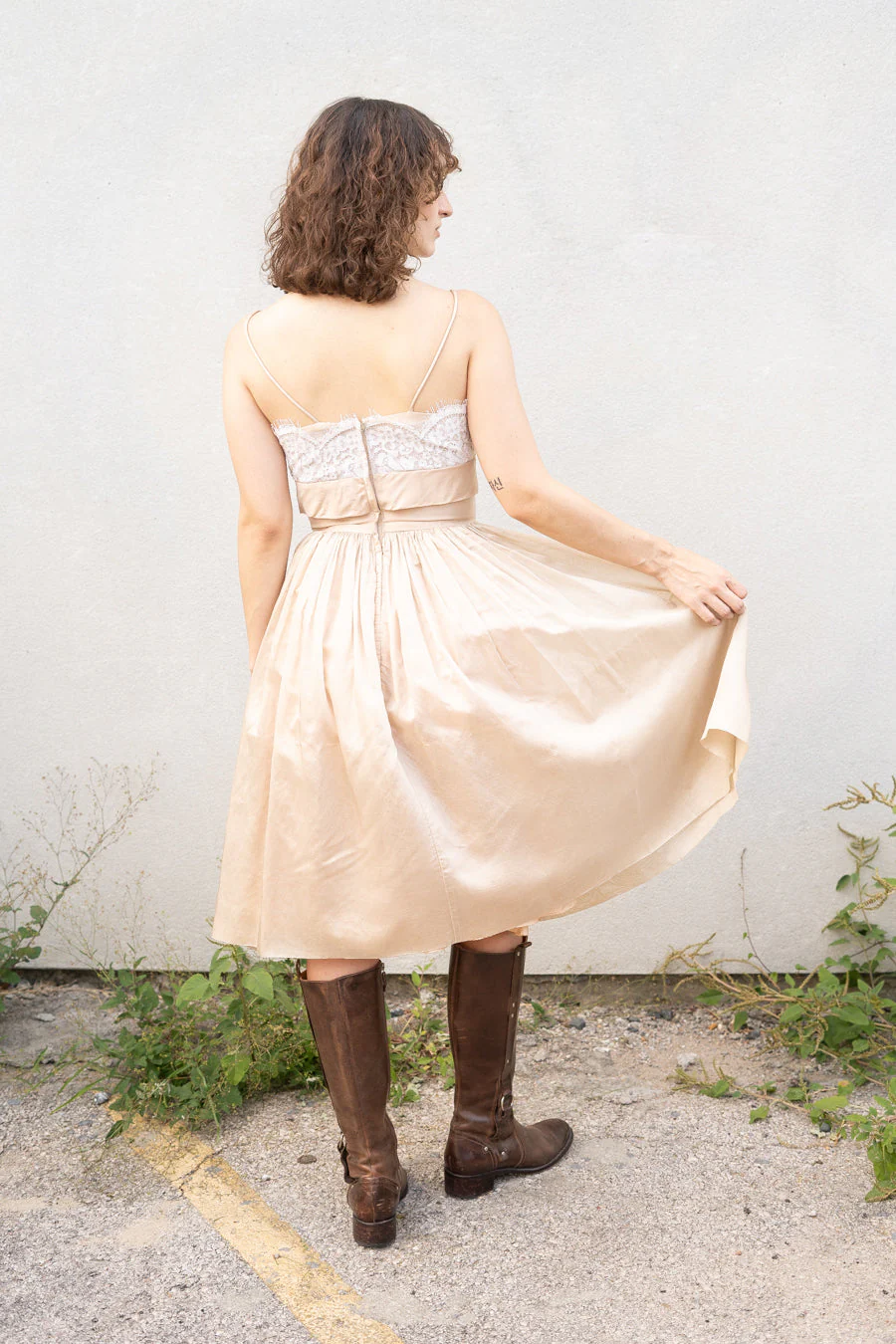 Joan Lace Dress by Joan Barrie - Image 7