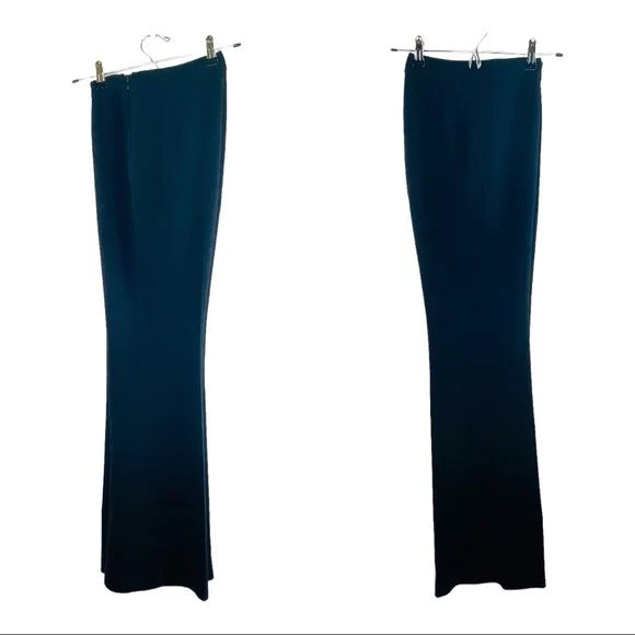 Joan Pants S902501n14 Flare Leg Womens Black Trouser Sz 4 by Diane Von Furstenberg - Image 9