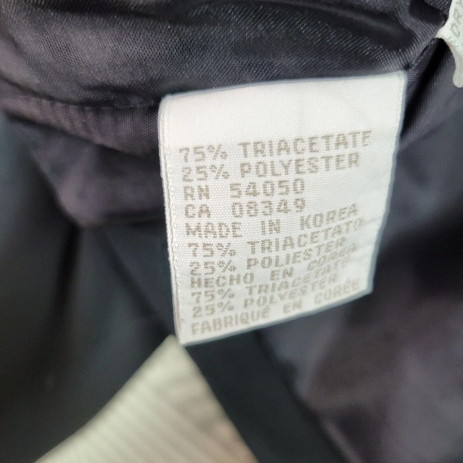 Jones Ny Size 12 Crop Jacket Blazer Open Front Black Classic Professional Career by Jones Ny - Image 5