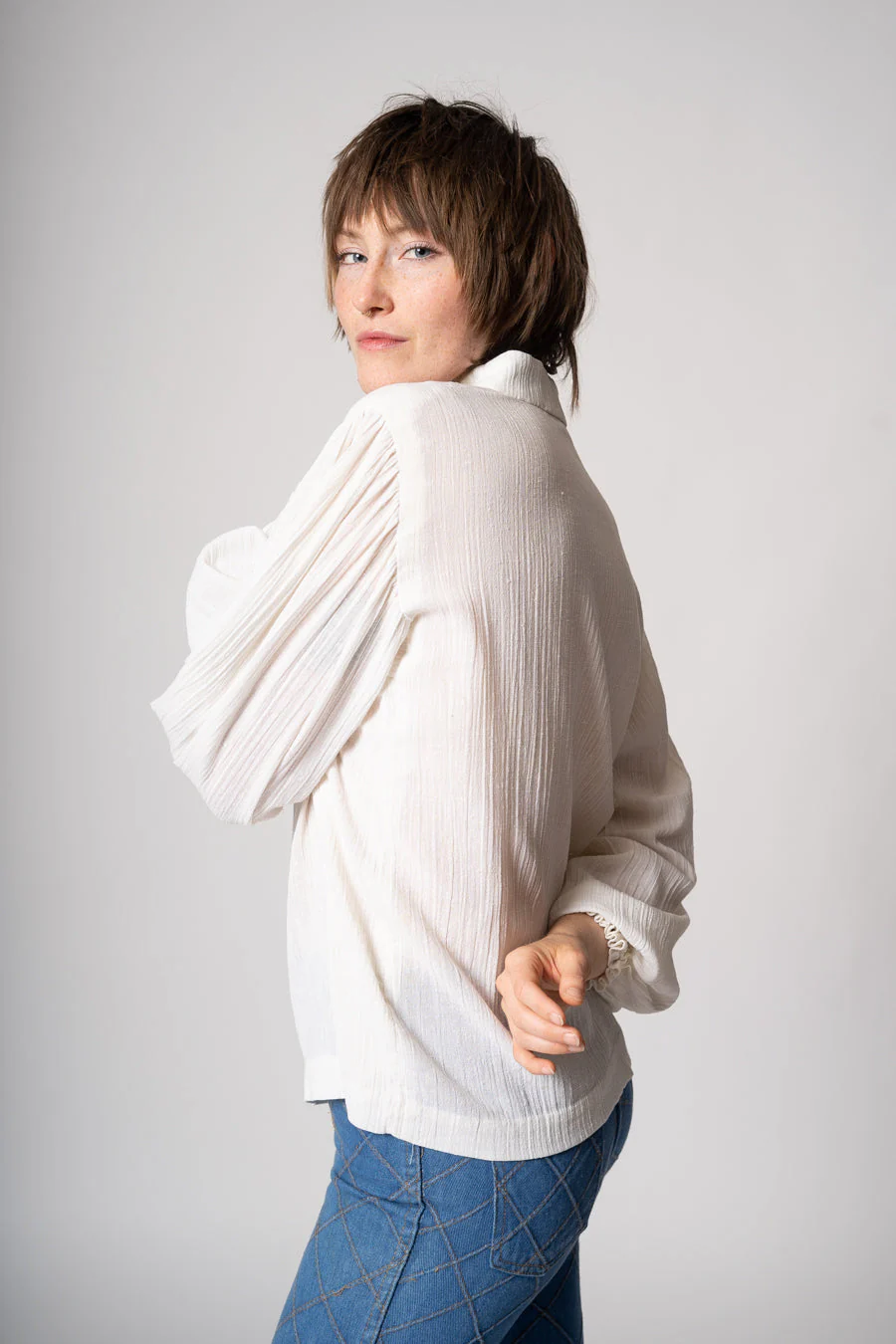 Joni Gauze Tunic - Image 3