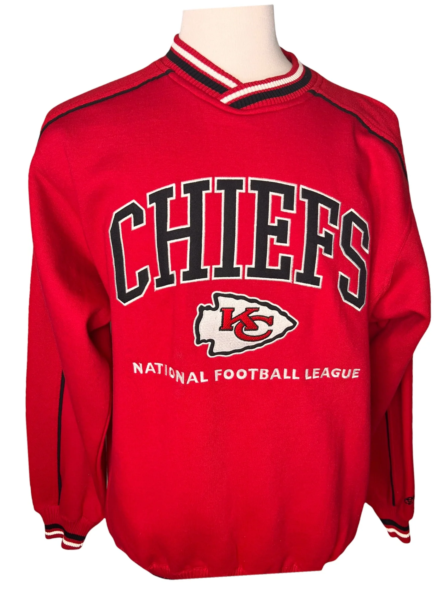 Kansas City Chiefs Team Nfl V-Neck Sweater by Lee Sport by Lee - Image 3
