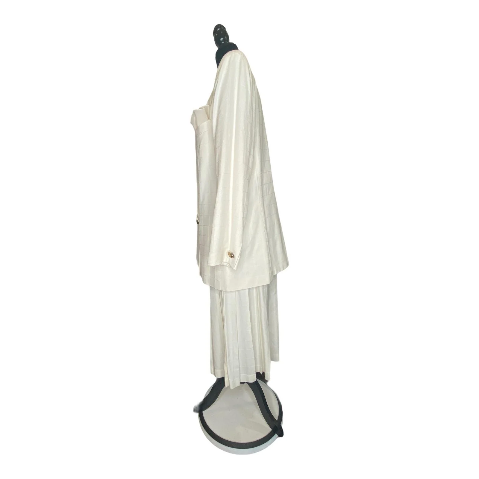 Kasper for A. S.l. Vintage Pleat Skirt and Blazer by Kasper For A.s.l. - Image 5