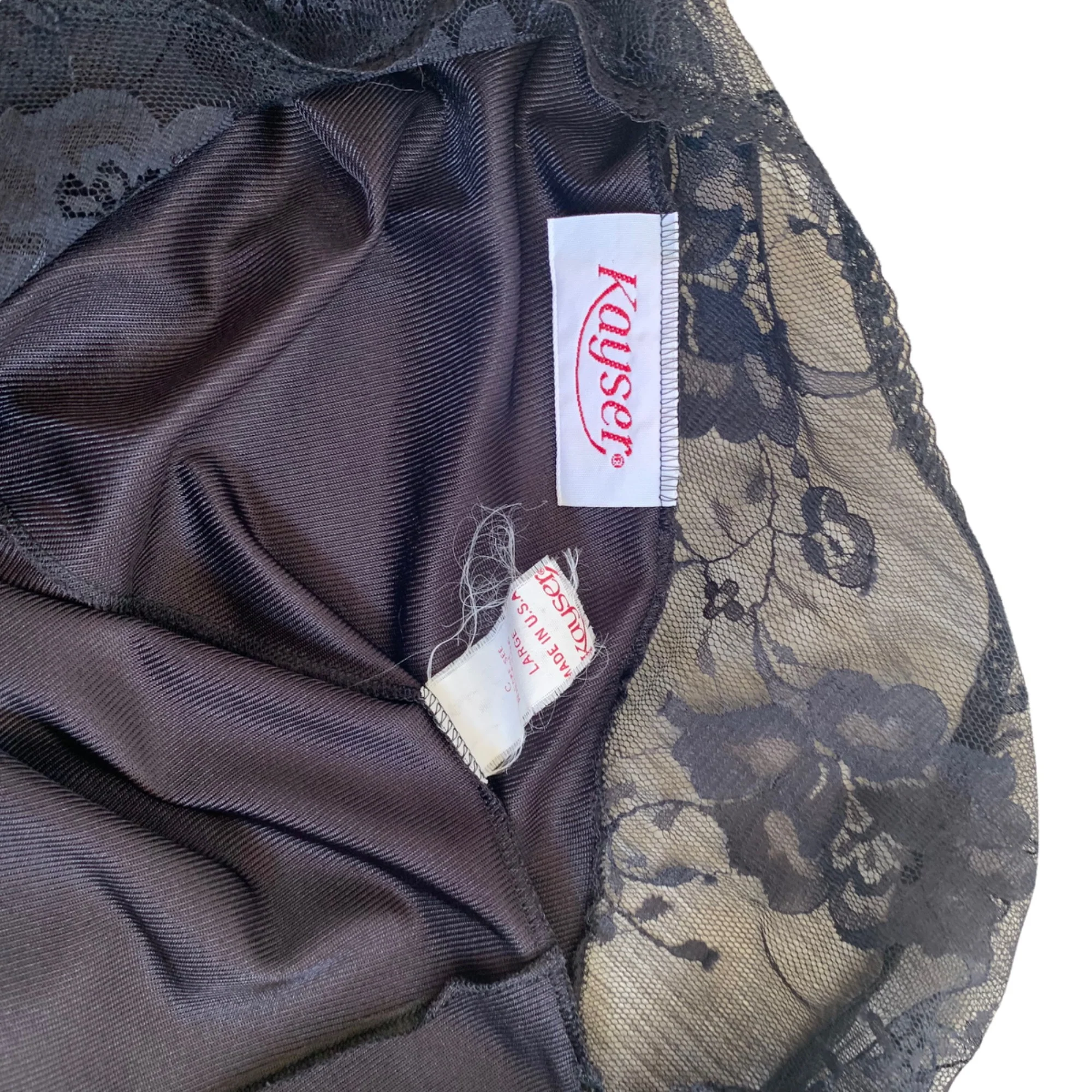Kayser Sheer Pinup Glamour Lingerie Nightgown Usa By Kayser - Image 3