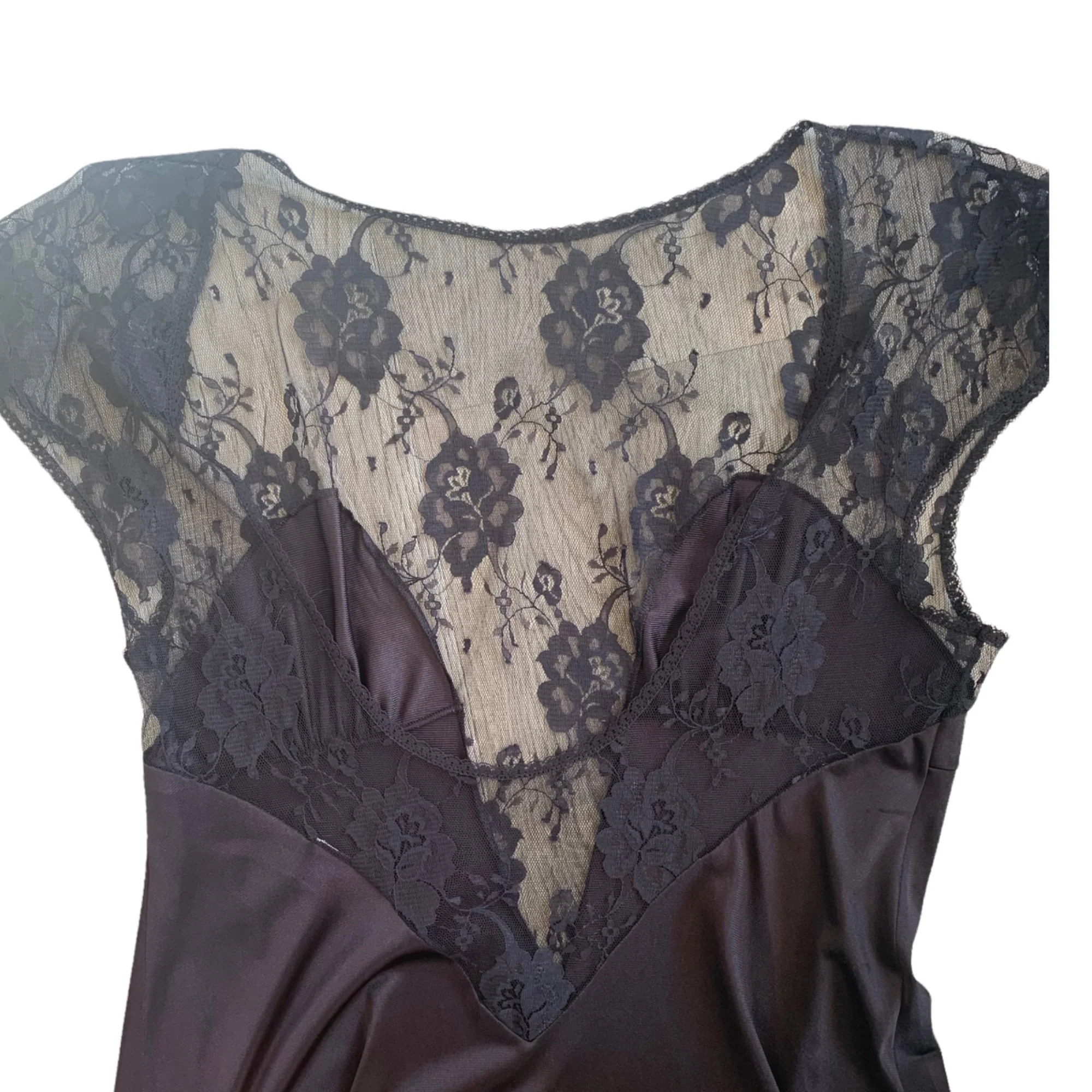 Kayser Sheer Pinup Glamour Lingerie Nightgown Usa By Kayser - Image 7