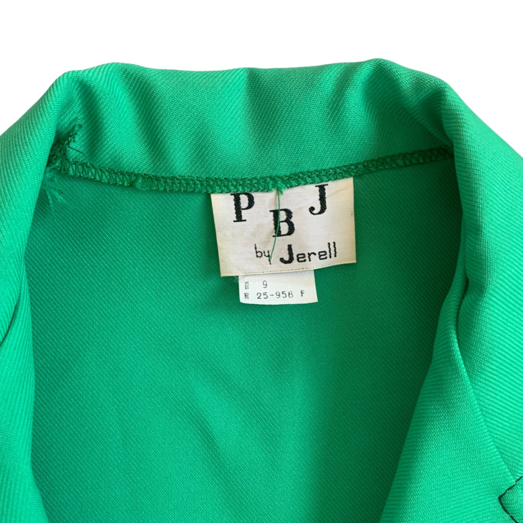 Kelly Green Powerhouse Flare Leg Zip Up Jumpsuit - Image 5
