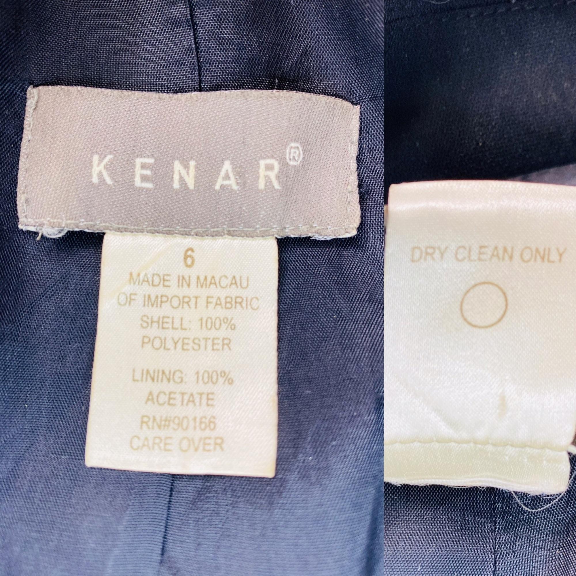 Kenar Womens One Button Blazer Black by Kenar - Image 8