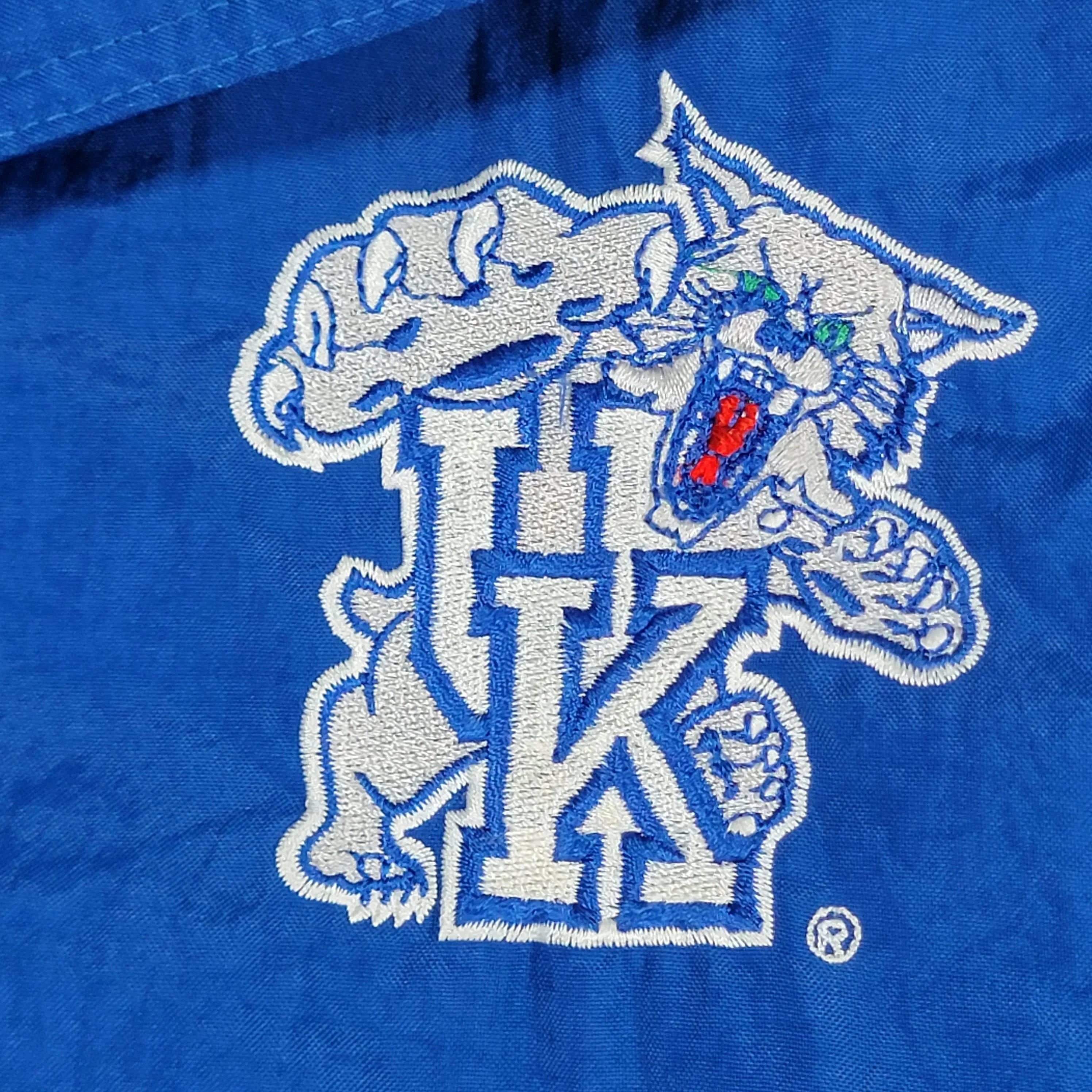 Kentucky Wildcats Vintage 90s Starter Jacket Rare Star Design Uk College University Coat Size Men's Large by Starter - Image 2