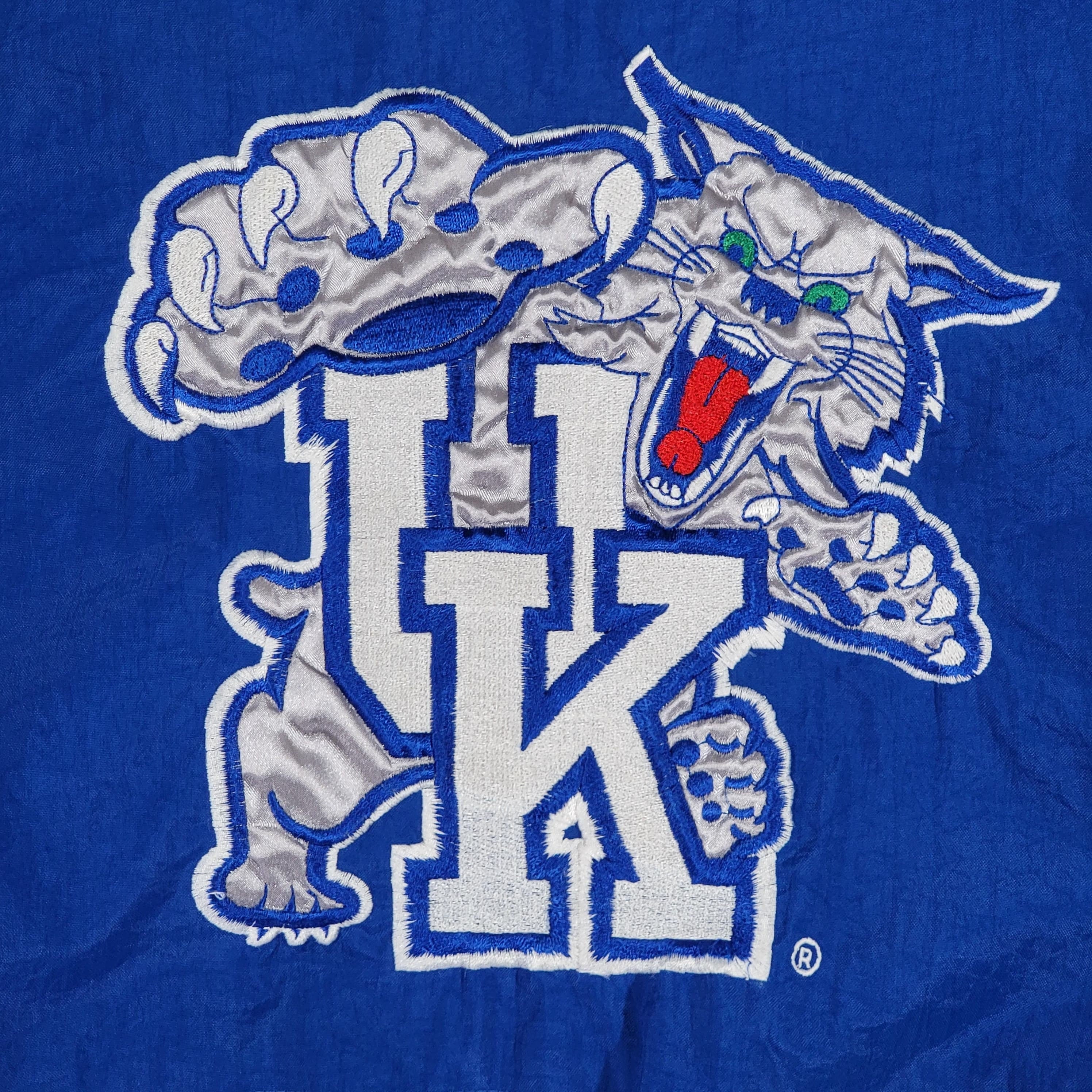 Kentucky Wildcats Vintage 90s Starter Jacket Rare Star Design Uk College University Coat Size Men's Large by Starter - Image 5