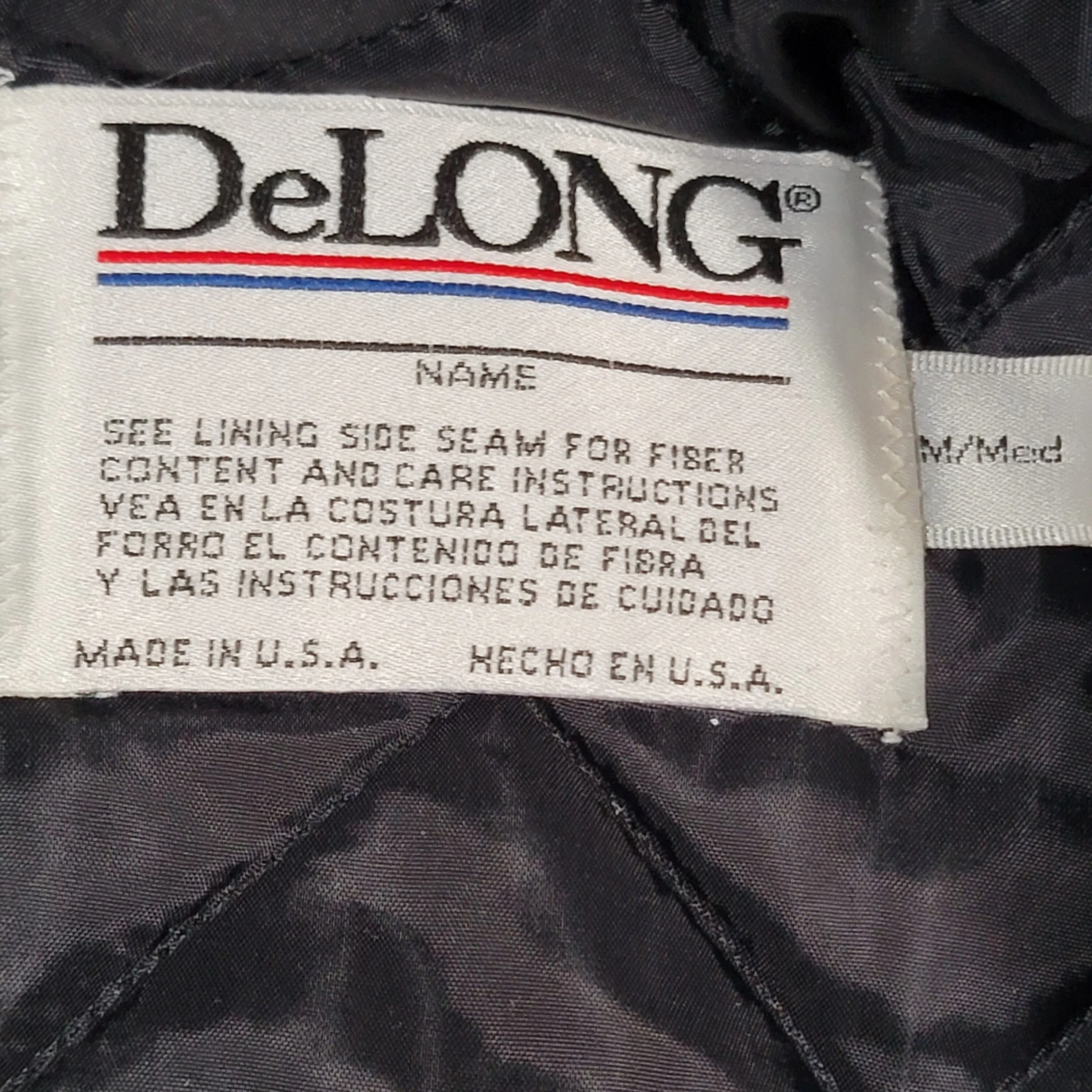 Kentucky Wildcats Vintage Delong Varsity Jacket Ncaa Football Uk University College Heavy Coat Size Medium - Image 8