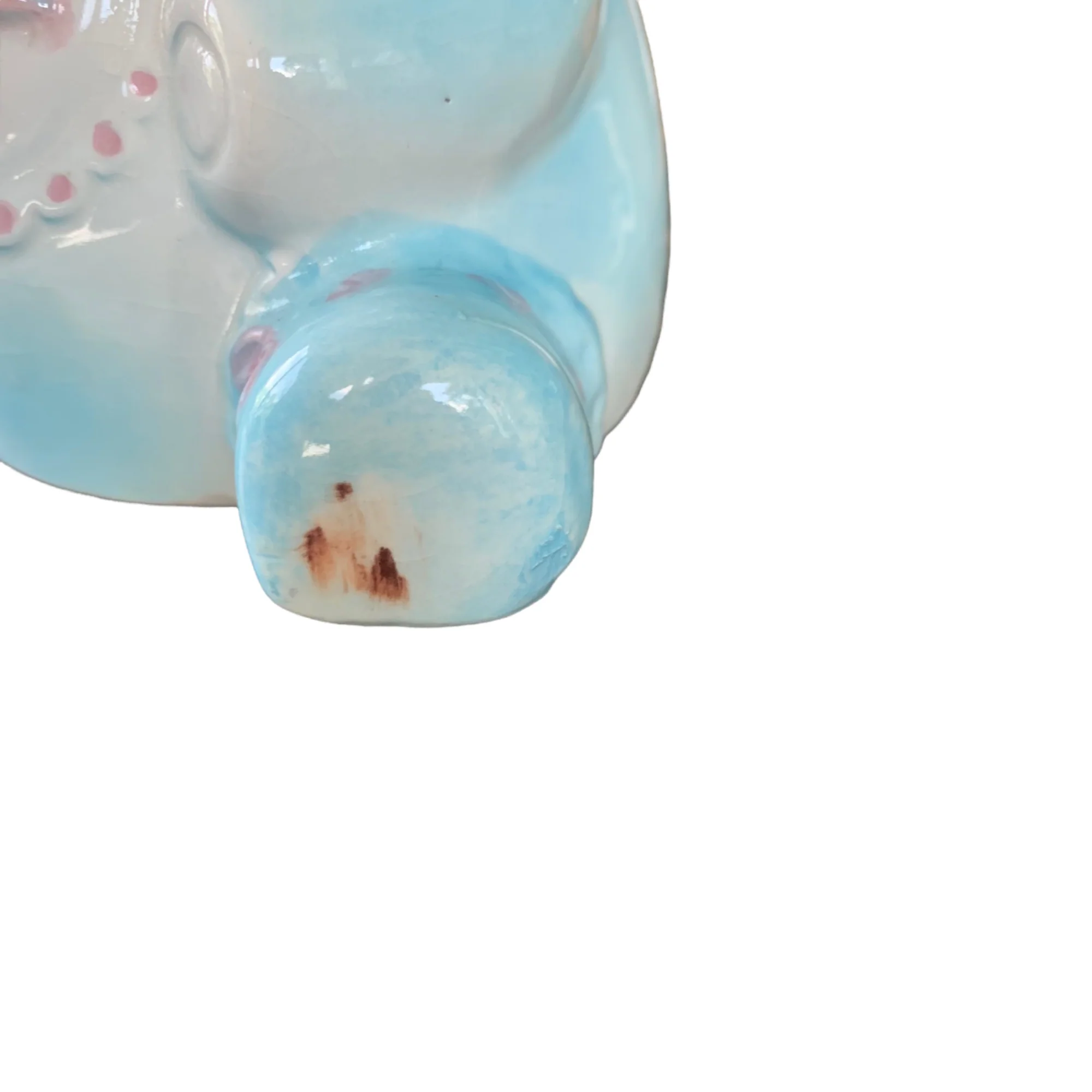 Kitschy Pastel Elephant Planter Vase - Image 6