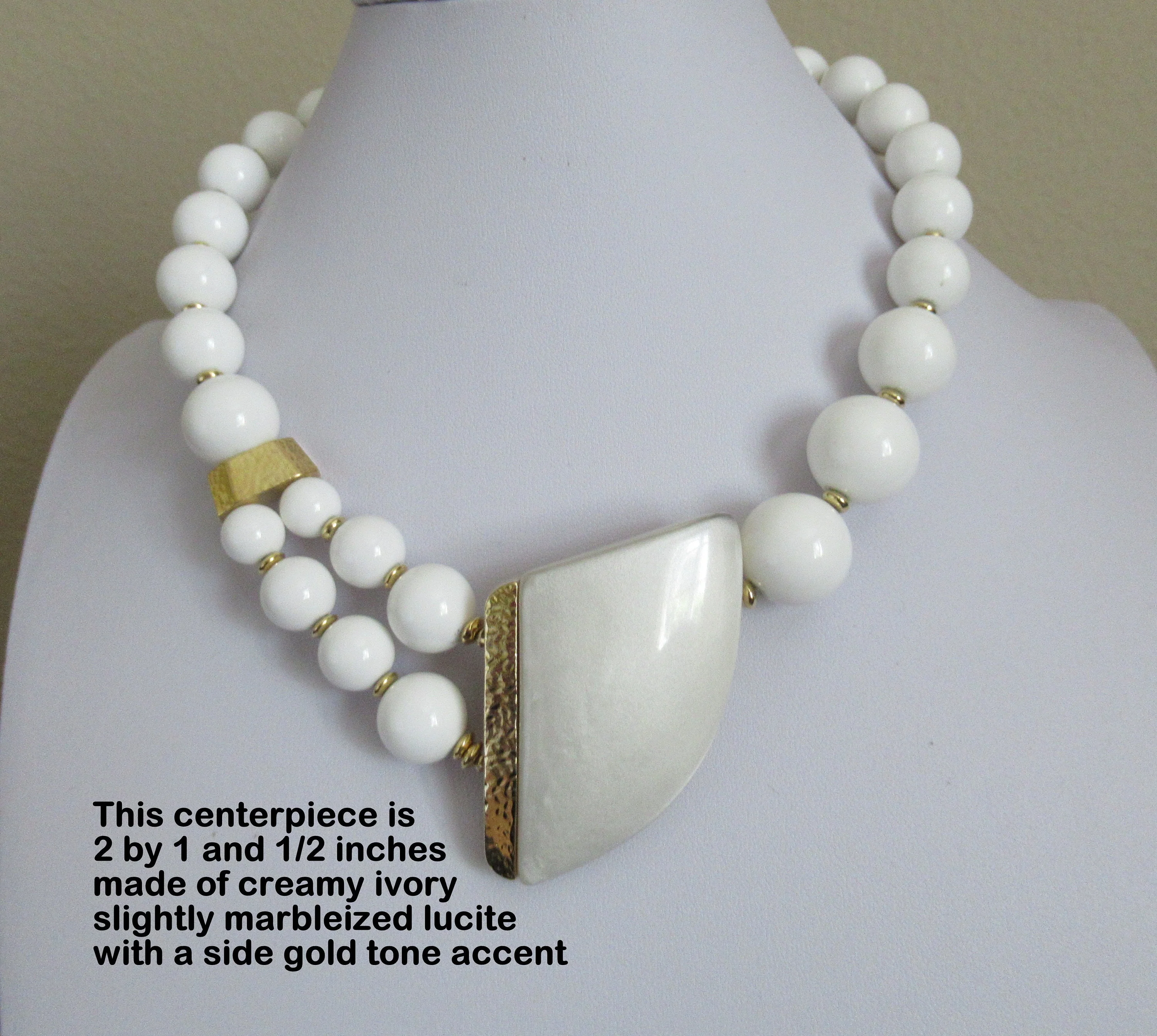 Kunio Matsumoto Style Necklace Bib Collar with Original Tag Style 1070, Vtg Never Worn, Exquisite, Well Made 70s Classic Design by Trifari - Image 9